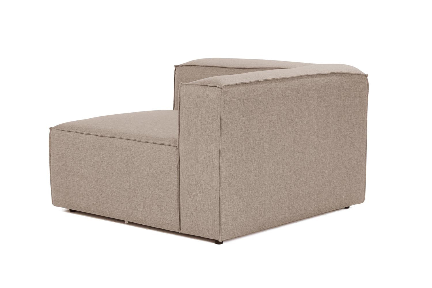 Fora L1 - Brown in Braun präsentiert im Onlineshop von KAQTU Design AG. Modulares Sofa ist von Atelier Del Sofa