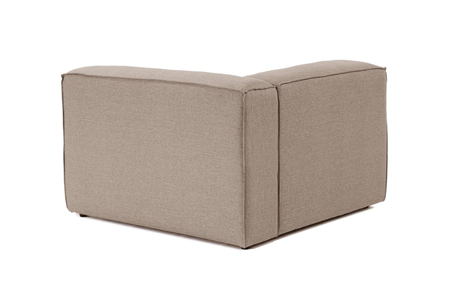 Fora L1 - Brown in Braun präsentiert im Onlineshop von KAQTU Design AG. Modulares Sofa ist von Atelier Del Sofa