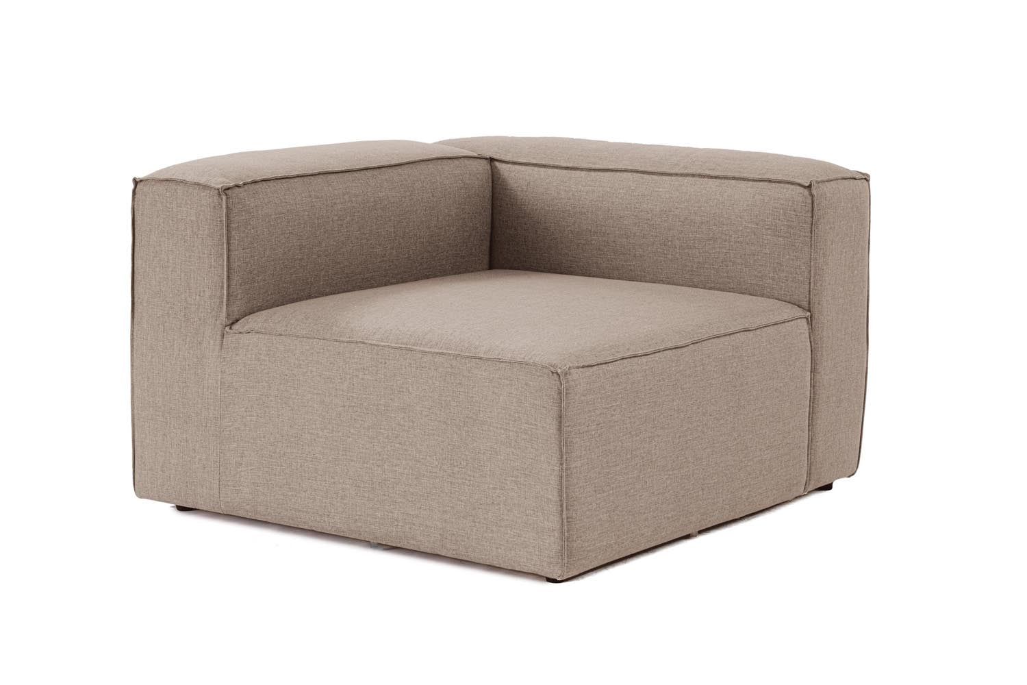 Fora 1R - Brown in Braun präsentiert im Onlineshop von KAQTU Design AG. Modulares Sofa ist von Atelier Del Sofa