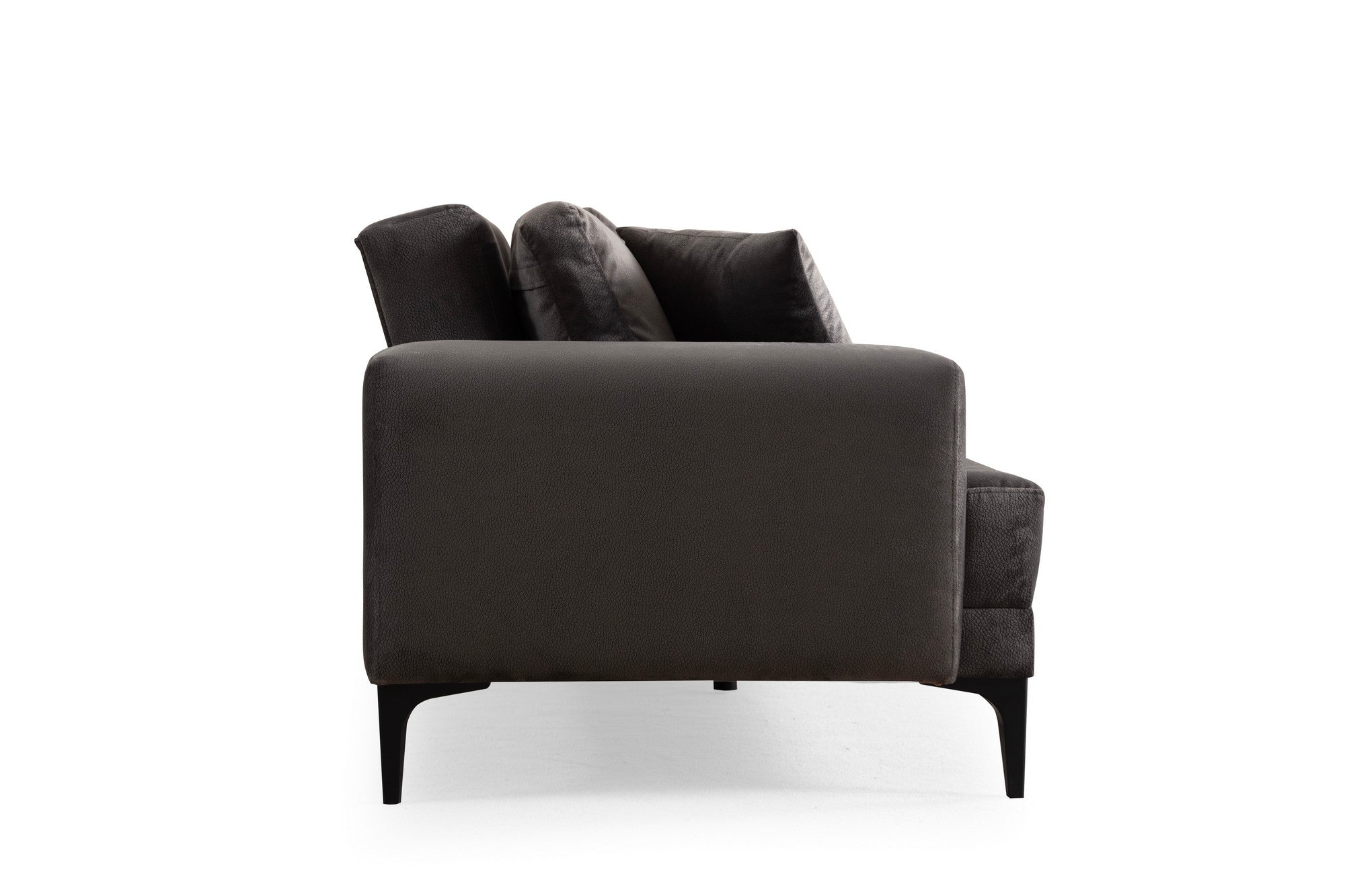 Astana 3 Seater - Anthracite in Anthrazit präsentiert im Onlineshop von KAQTU Design AG. 3er Sofa ist von Atelier Del Sofa