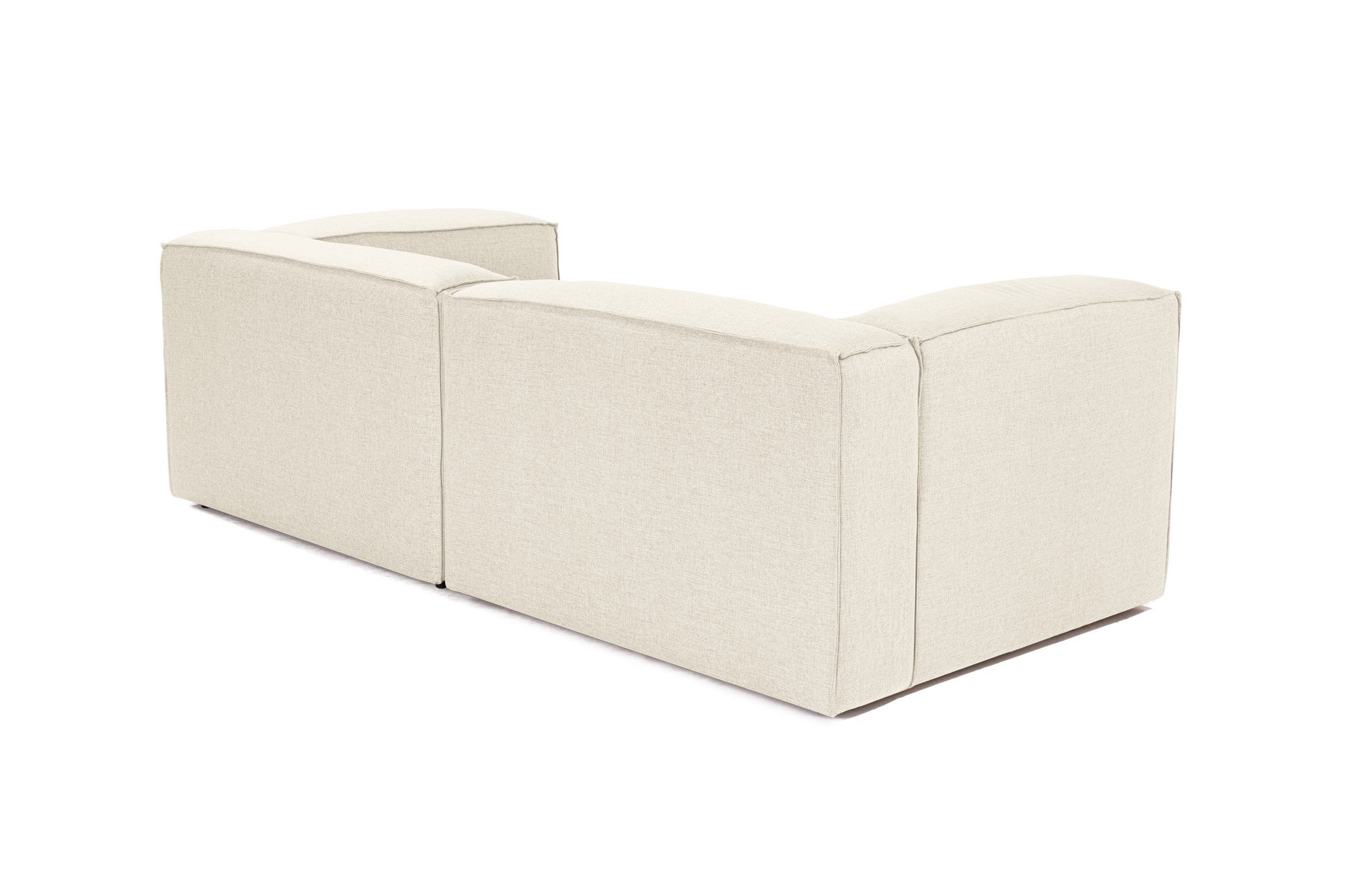 Fora 2 - Ecru in Ecru präsentiert im Onlineshop von KAQTU Design AG. 2er Sofa ist von Atelier Del Sofa