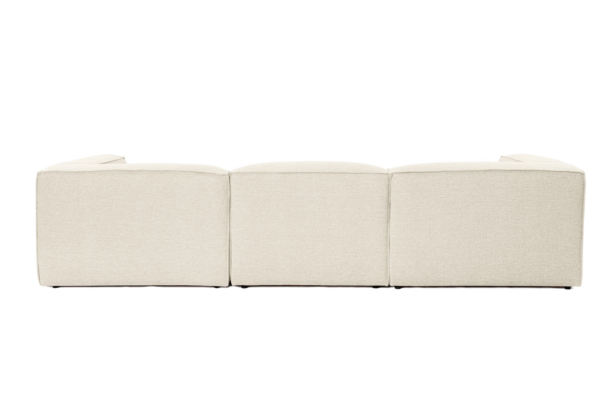 Fora 3 - Ecru in Ecru präsentiert im Onlineshop von KAQTU Design AG. 3er Sofa ist von Atelier Del Sofa