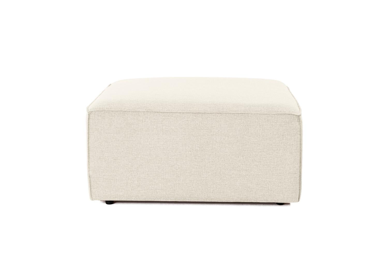 Fora - Ecru in Ecru präsentiert im Onlineshop von KAQTU Design AG. Pouf ist von Atelier Del Sofa