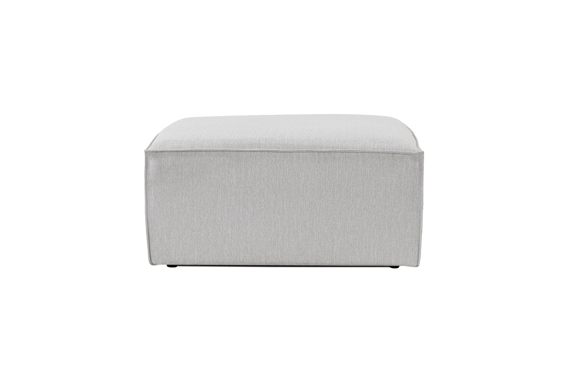 Fora Pouffe - Light Grey in Hellgrau präsentiert im Onlineshop von KAQTU Design AG. Pouf ist von Atelier Del Sofa