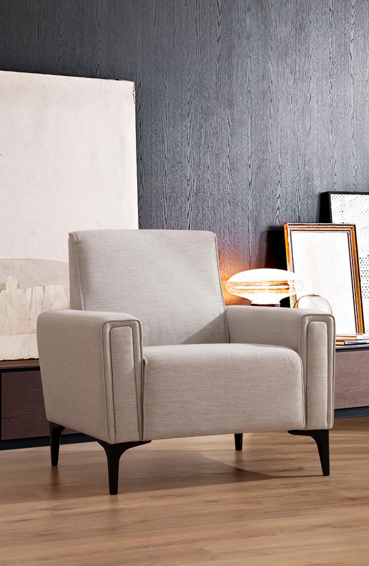Horizon - Ecru in Ecru präsentiert im Onlineshop von KAQTU Design AG. Modulares Sofa ist von Atelier Del Sofa