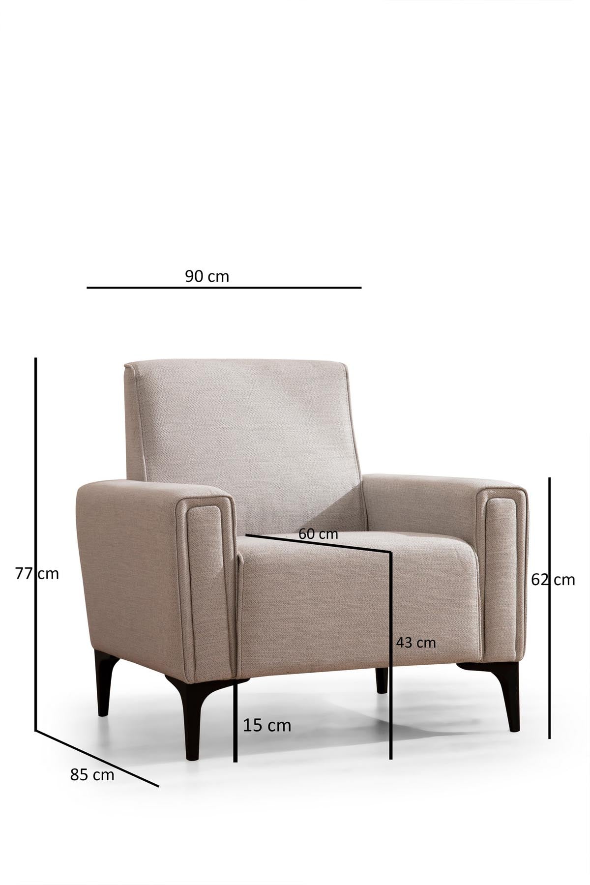 Horizon - Ecru in Ecru präsentiert im Onlineshop von KAQTU Design AG. Modulares Sofa ist von Atelier Del Sofa