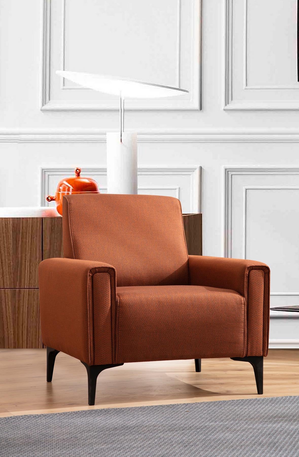 Horizon - Tile Red in Fliese Rot präsentiert im Onlineshop von KAQTU Design AG. Modulares Sofa ist von Atelier Del Sofa