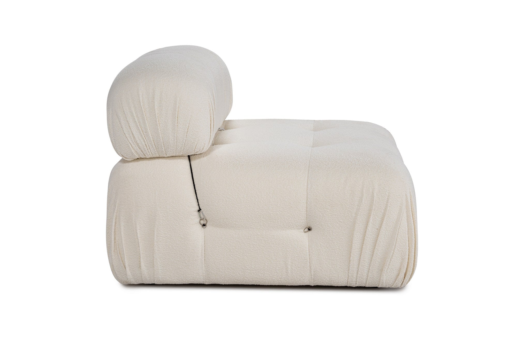 Bubble O1 - Beige in Weiss präsentiert im Onlineshop von KAQTU Design AG. Modulares Sofa ist von Atelier Del Sofa