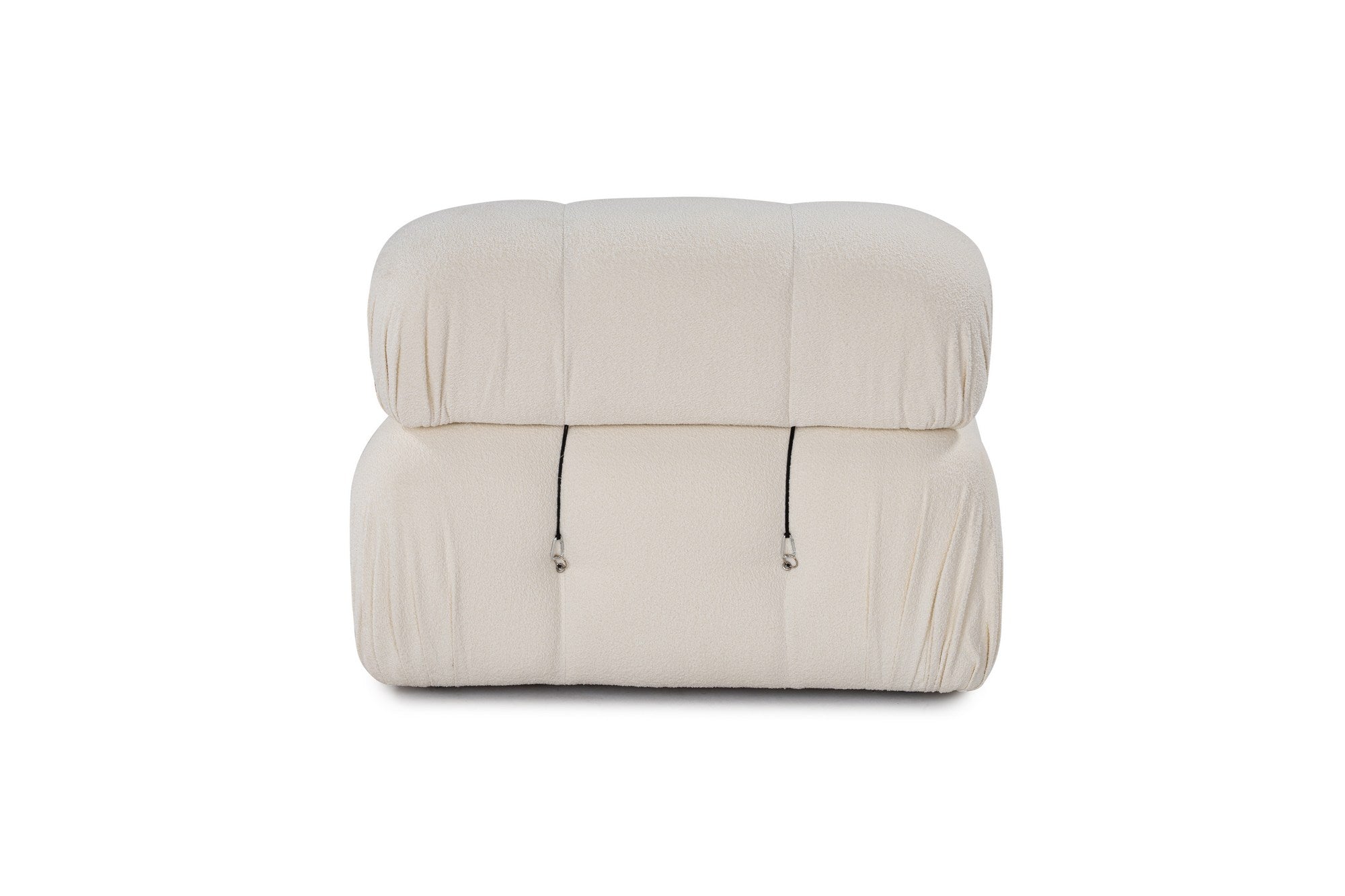 Bubble O1 - Beige in Weiss präsentiert im Onlineshop von KAQTU Design AG. Modulares Sofa ist von Atelier Del Sofa