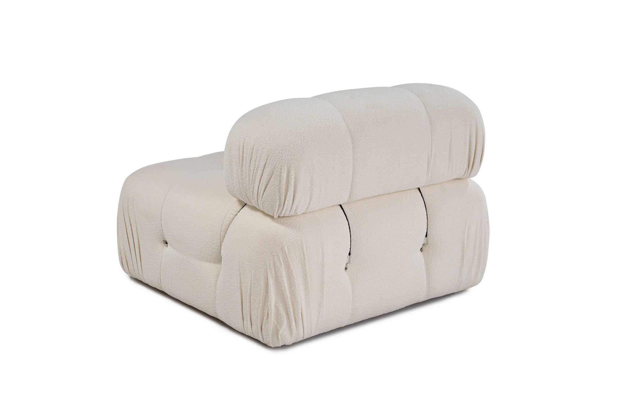 Bubble O1 - Beige in Weiss präsentiert im Onlineshop von KAQTU Design AG. Modulares Sofa ist von Atelier Del Sofa