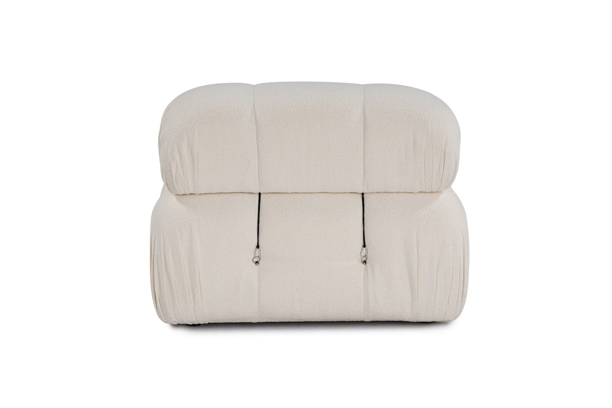 Bubble 1R Modulares Sofa - Weiss in Weiss präsentiert im Onlineshop von KAQTU Design AG. Modulares Sofa ist von Atelier Del Sofa