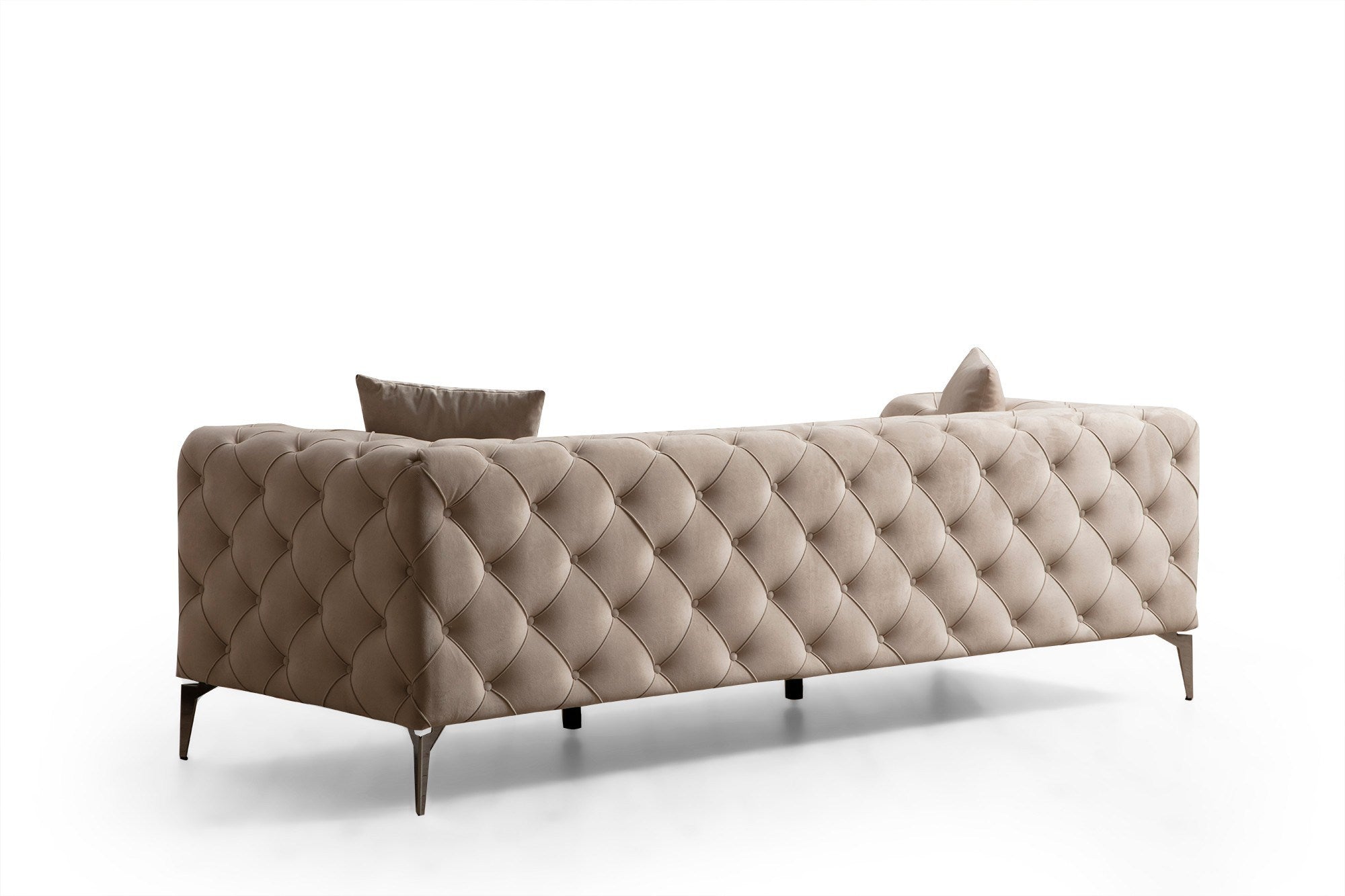 Como - Ecru in Ecru präsentiert im Onlineshop von KAQTU Design AG. 3er Sofa ist von Atelier Del Sofa