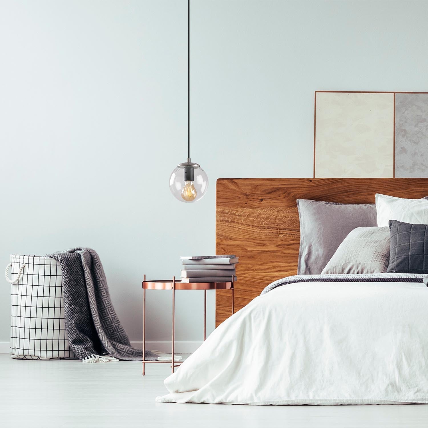 Efe - 2145 in Silber präsentiert im Onlineshop von KAQTU Design AG. Pendelleuchte ist von Opviq