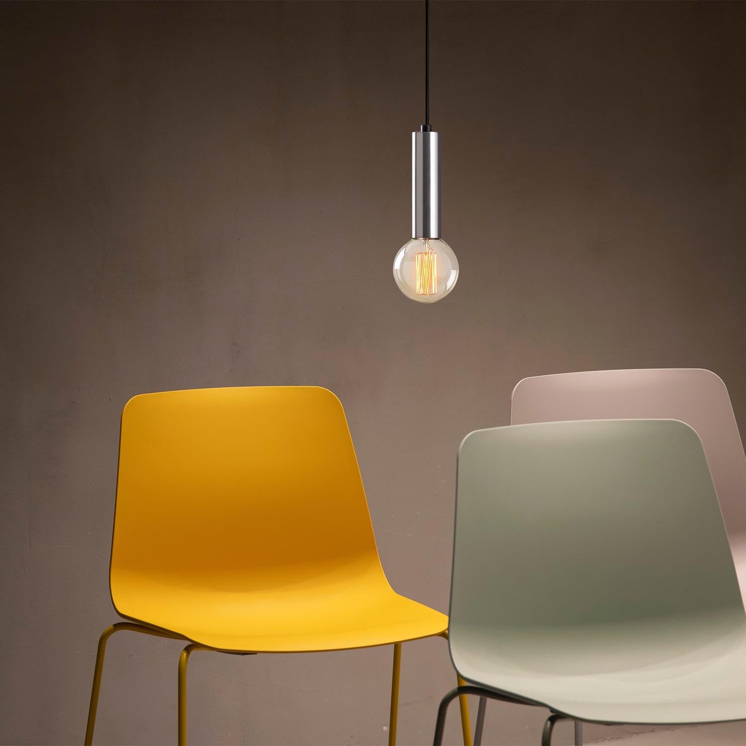 Tempo - 2082 in Silber präsentiert im Onlineshop von KAQTU Design AG. Pendelleuchte ist von Opviq