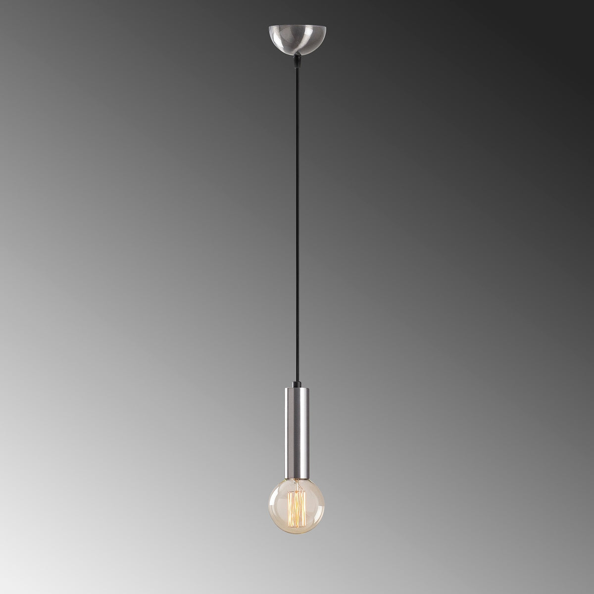 Tempo Pendellampe - Silber in Silber präsentiert im Onlineshop von KAQTU Design AG. Pendelleuchte ist von Opviq