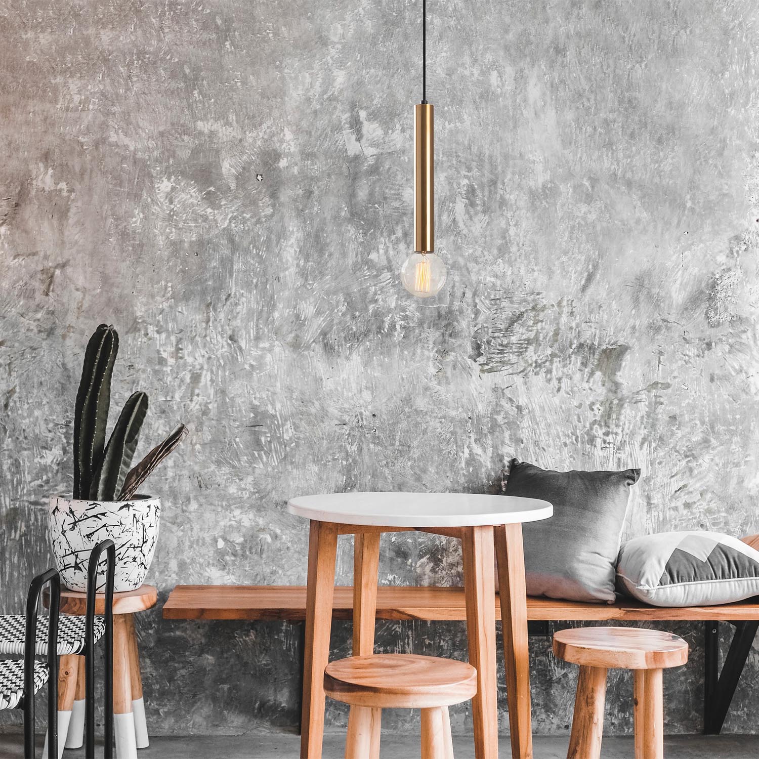 Tempo - 2076 in Vintage präsentiert im Onlineshop von KAQTU Design AG. Pendelleuchte ist von Opviq
