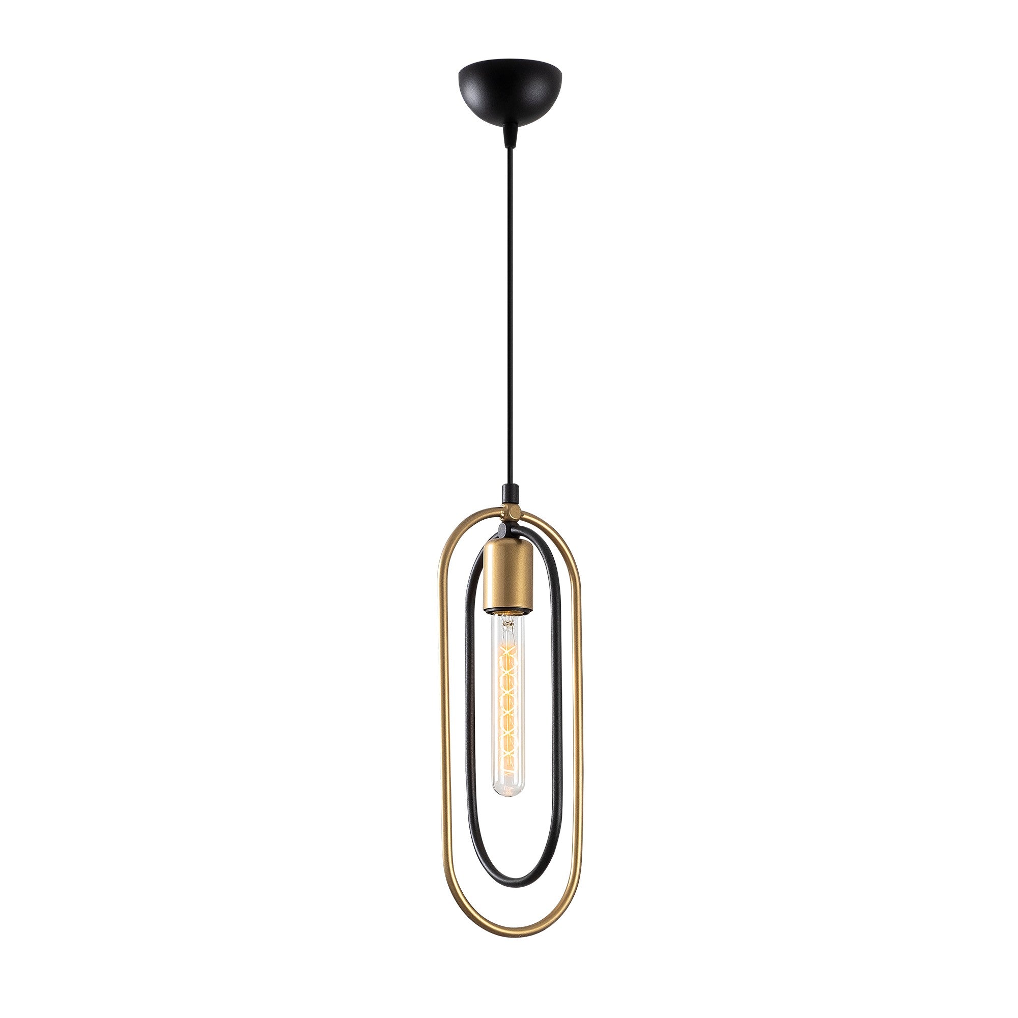 Cerco - 2011 in Schwarz Gold präsentiert im Onlineshop von KAQTU Design AG. Pendelleuchte ist von Opviq