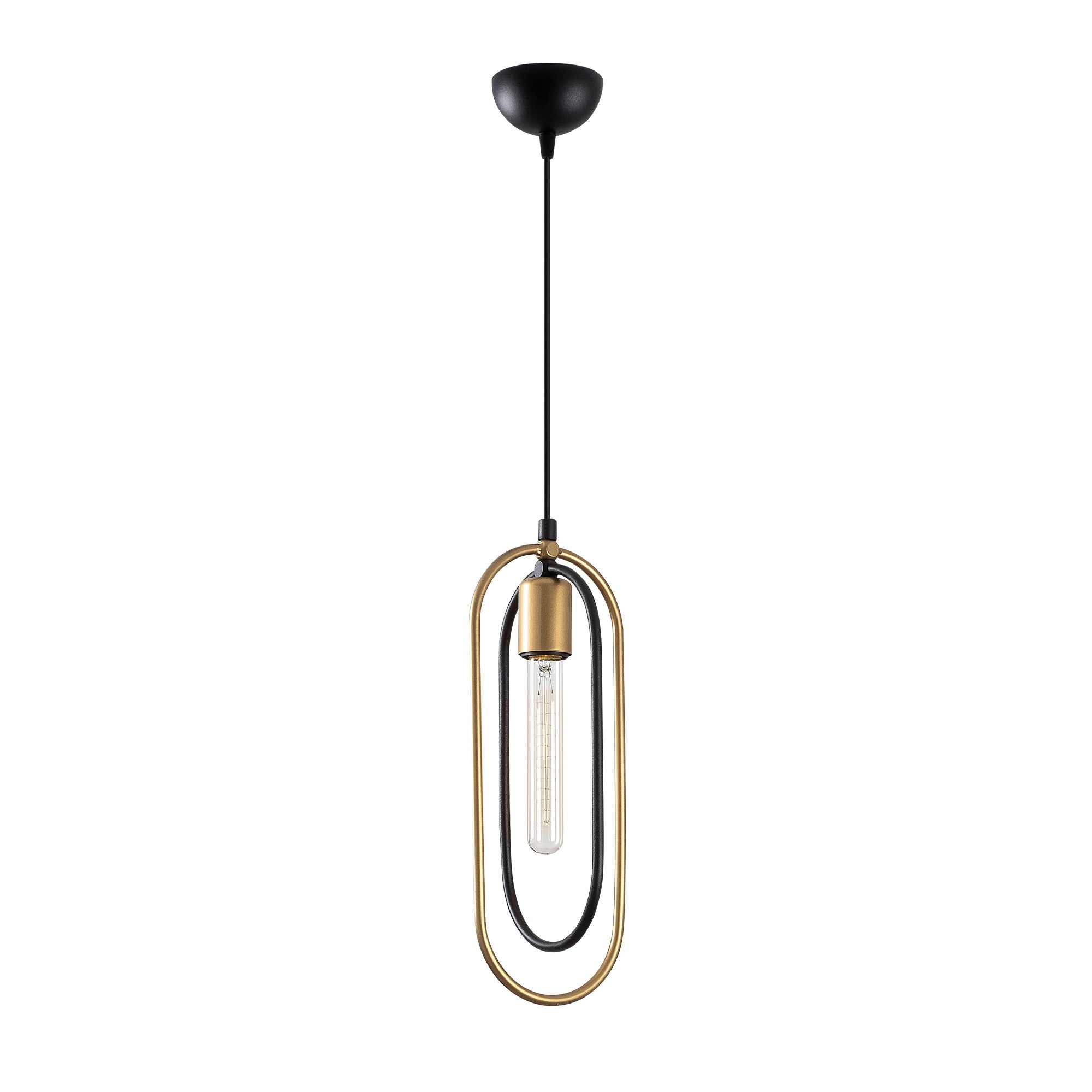 Cerco - 2011 in Schwarz Gold präsentiert im Onlineshop von KAQTU Design AG. Pendelleuchte ist von Opviq