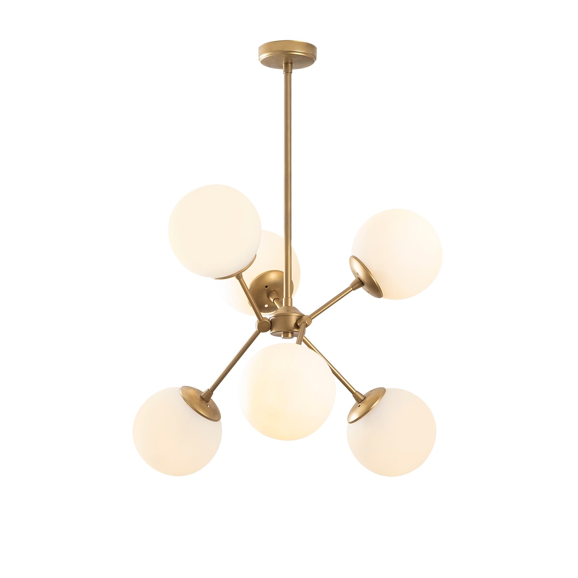 Gondol - 1121 in Gold
 Weiss präsentiert im Onlineshop von KAQTU Design AG. Pendelleuchte ist von Opviq