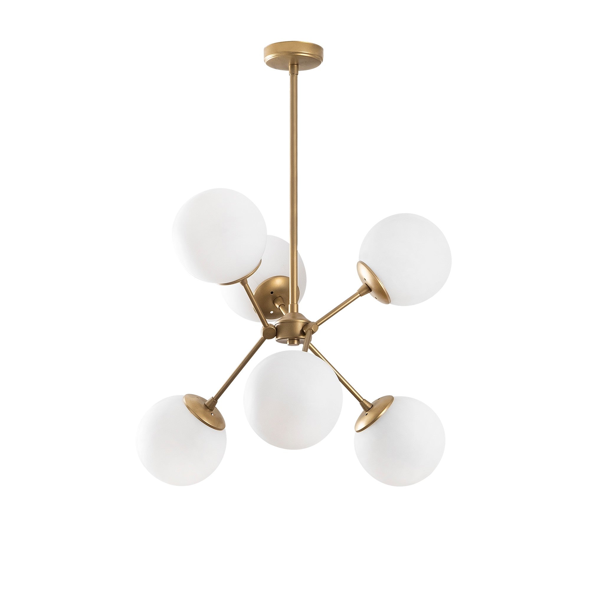 Gondol - 1121 in Gold
 Weiss präsentiert im Onlineshop von KAQTU Design AG. Pendelleuchte ist von Opviq