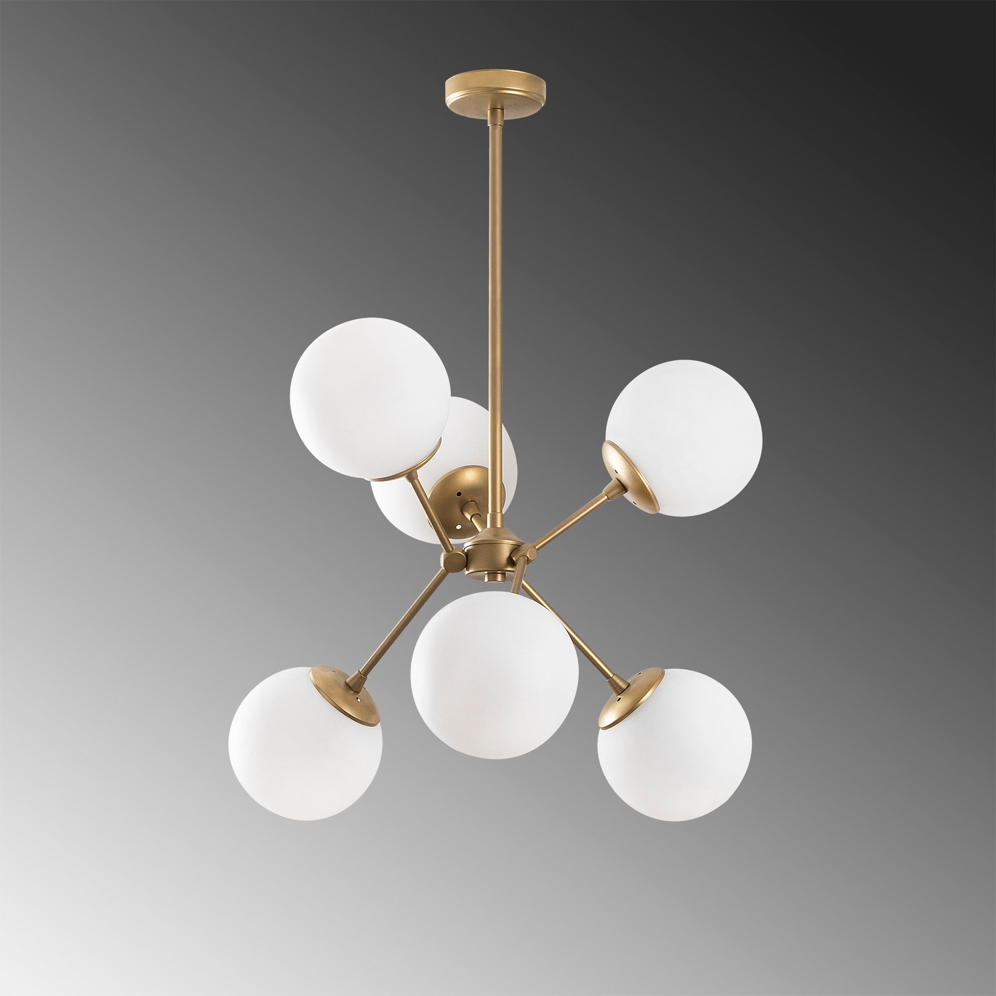 Gondol - 1121 in Gold
 Weiss präsentiert im Onlineshop von KAQTU Design AG. Pendelleuchte ist von Opviq
