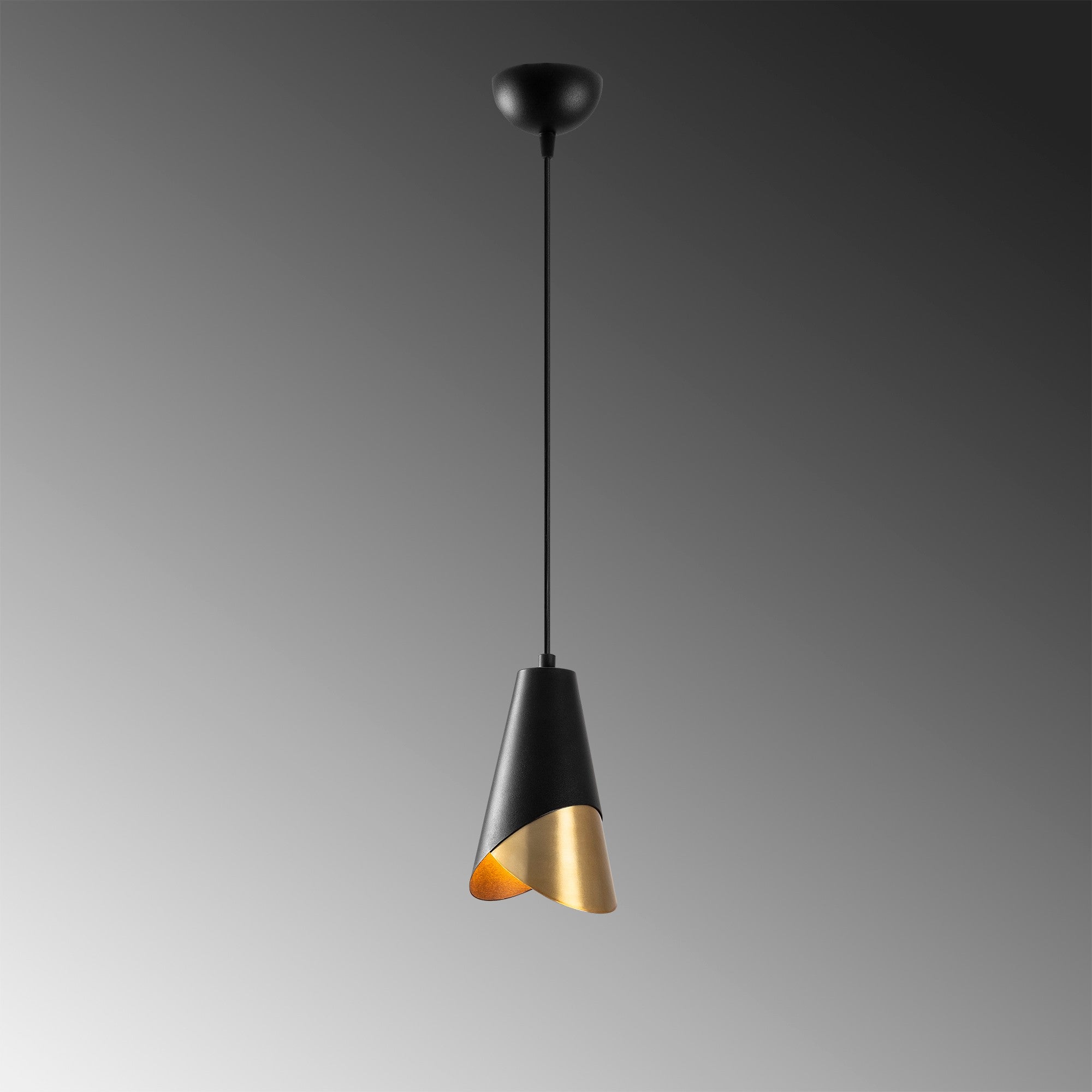 Pacman - 2631 in Schwarz Vintage präsentiert im Onlineshop von KAQTU Design AG. Pendelleuchte ist von Opviq