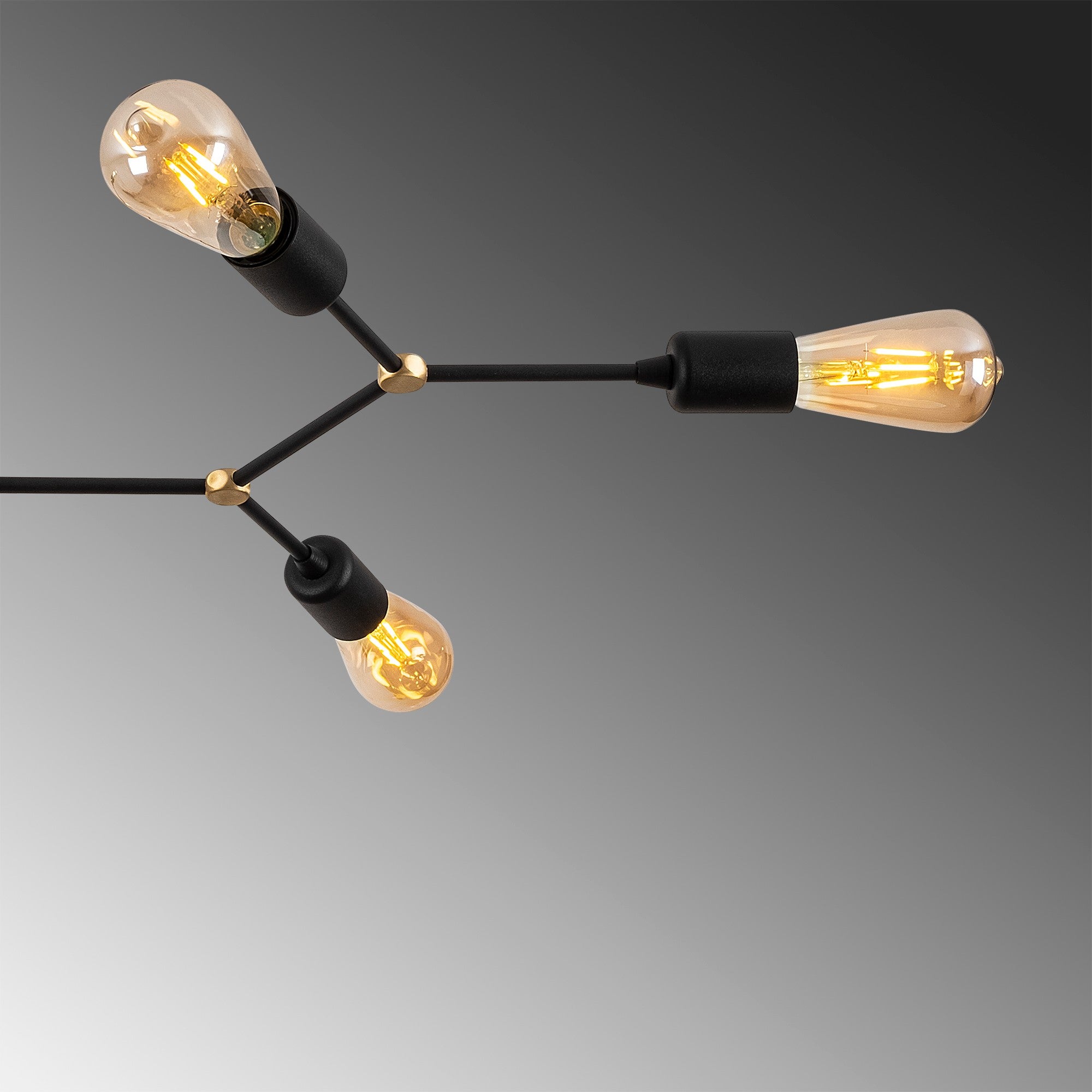 Sparrow - 1242 in Schwarz präsentiert im Onlineshop von KAQTU Design AG. Deckenleuchte ist von Opviq