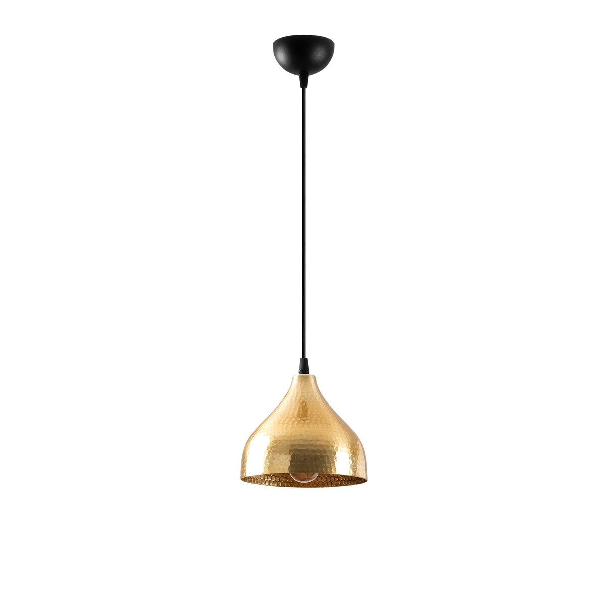 Tattoo Pendellampe - Gold in Gold präsentiert im Onlineshop von KAQTU Design AG. Pendelleuchte ist von Opviq