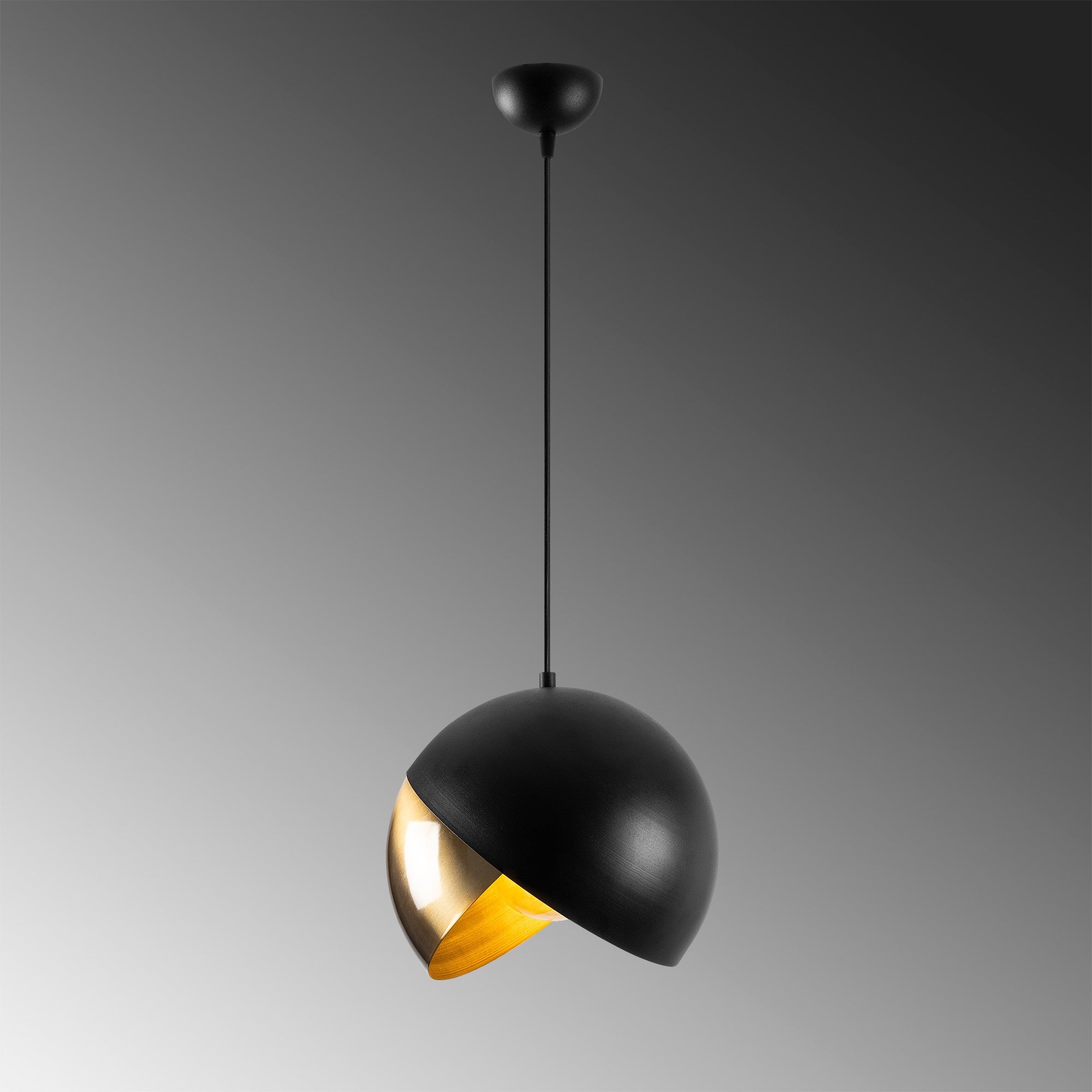 Pacman - 2633 in Schwarz Vintage präsentiert im Onlineshop von KAQTU Design AG. Pendelleuchte ist von Opviq