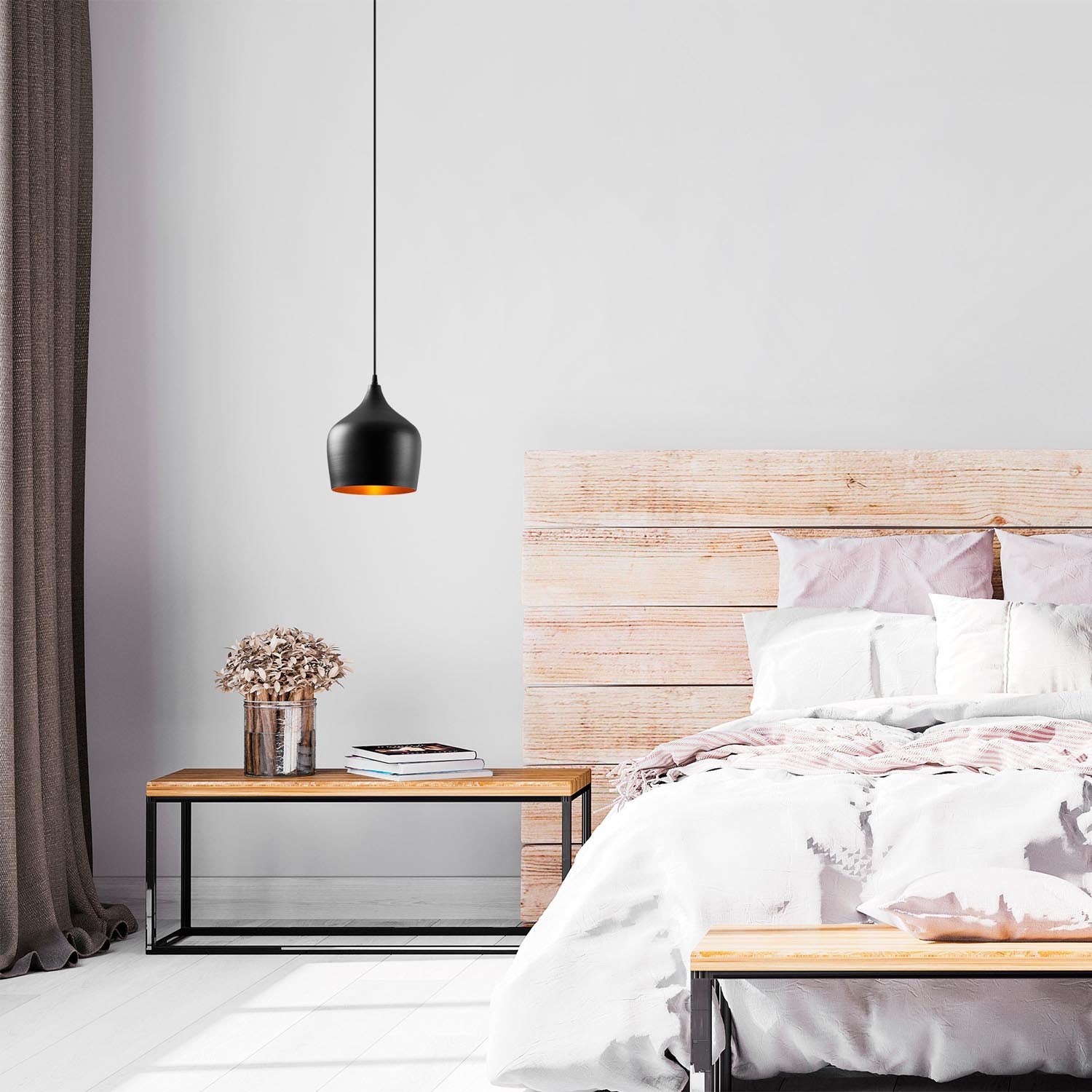 Dodo - 2702 in Schwarz präsentiert im Onlineshop von KAQTU Design AG. Pendelleuchte ist von Opviq