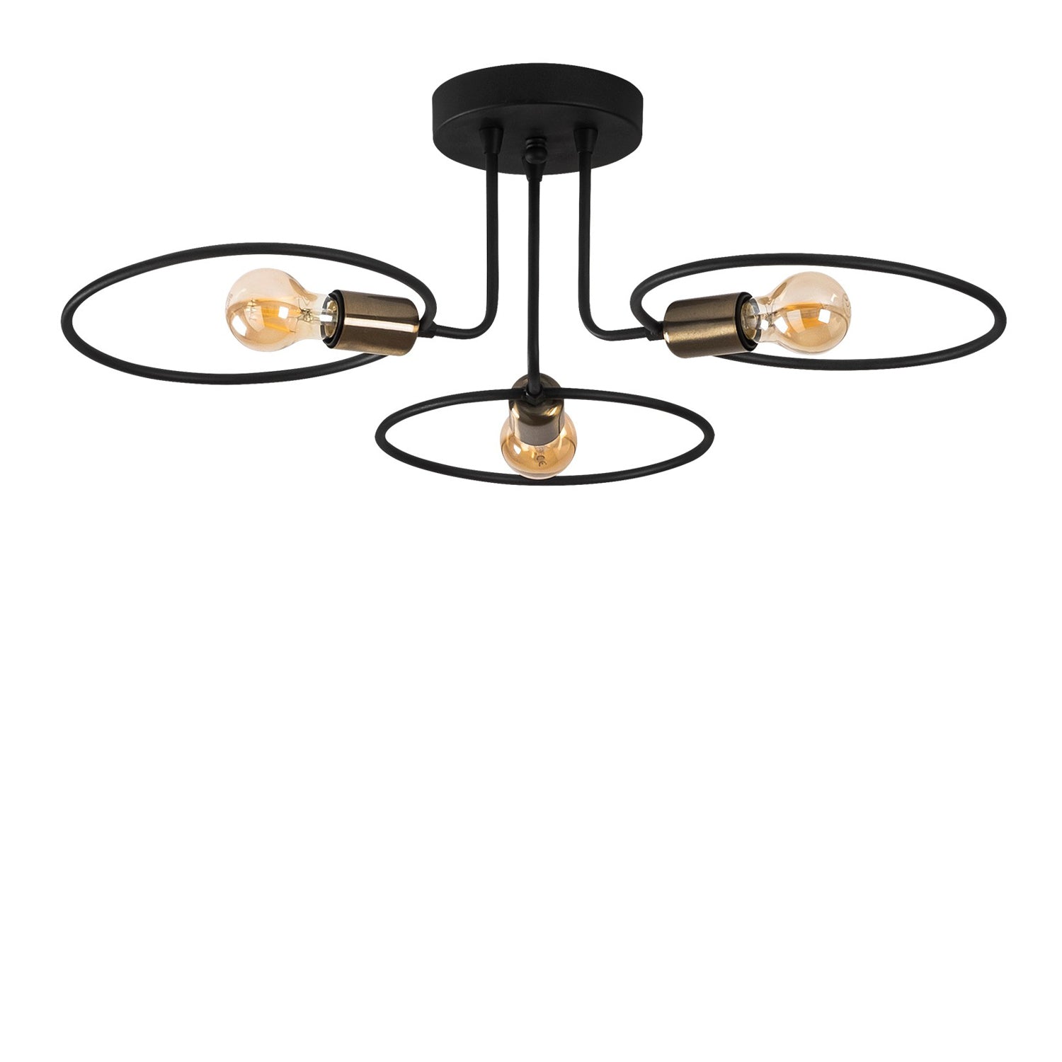 Circle - 1341 in Schwarz präsentiert im Onlineshop von KAQTU Design AG. Pendelleuchte ist von Opviq