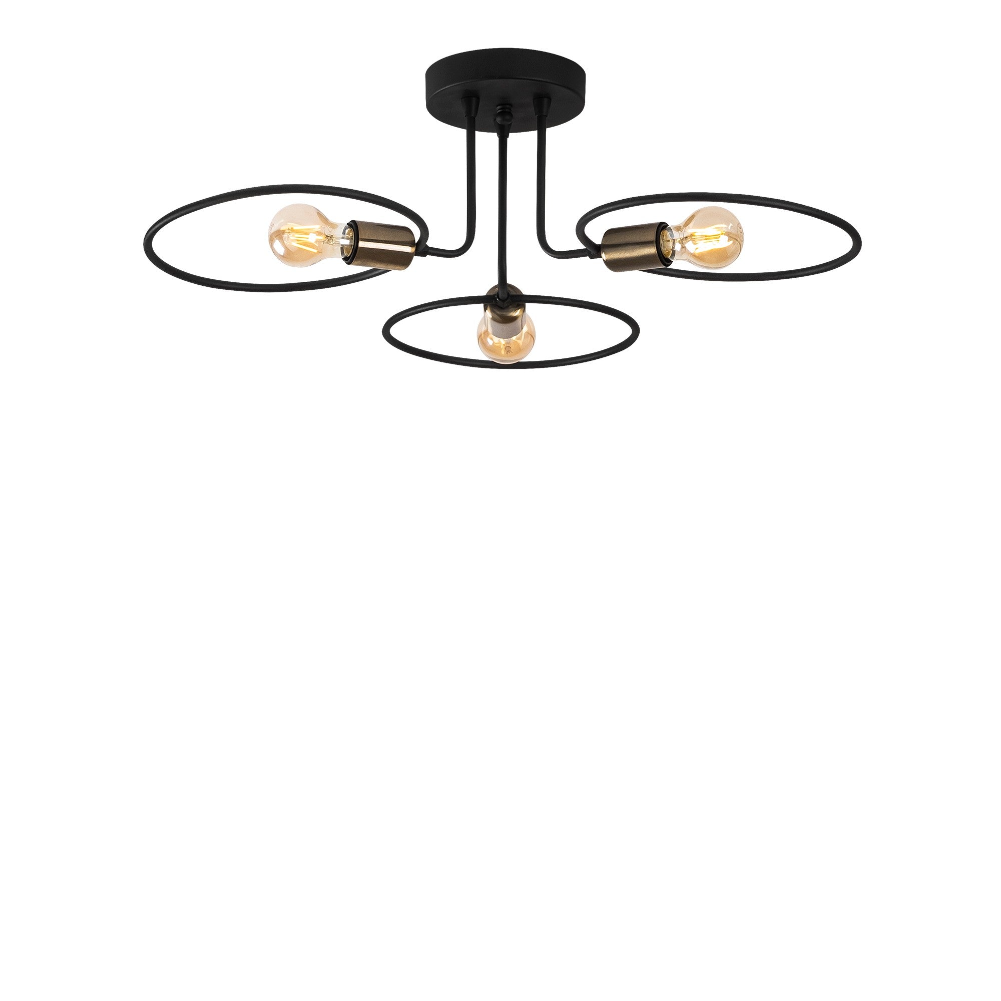 Circle - 1341 in Schwarz präsentiert im Onlineshop von KAQTU Design AG. Pendelleuchte ist von Opviq