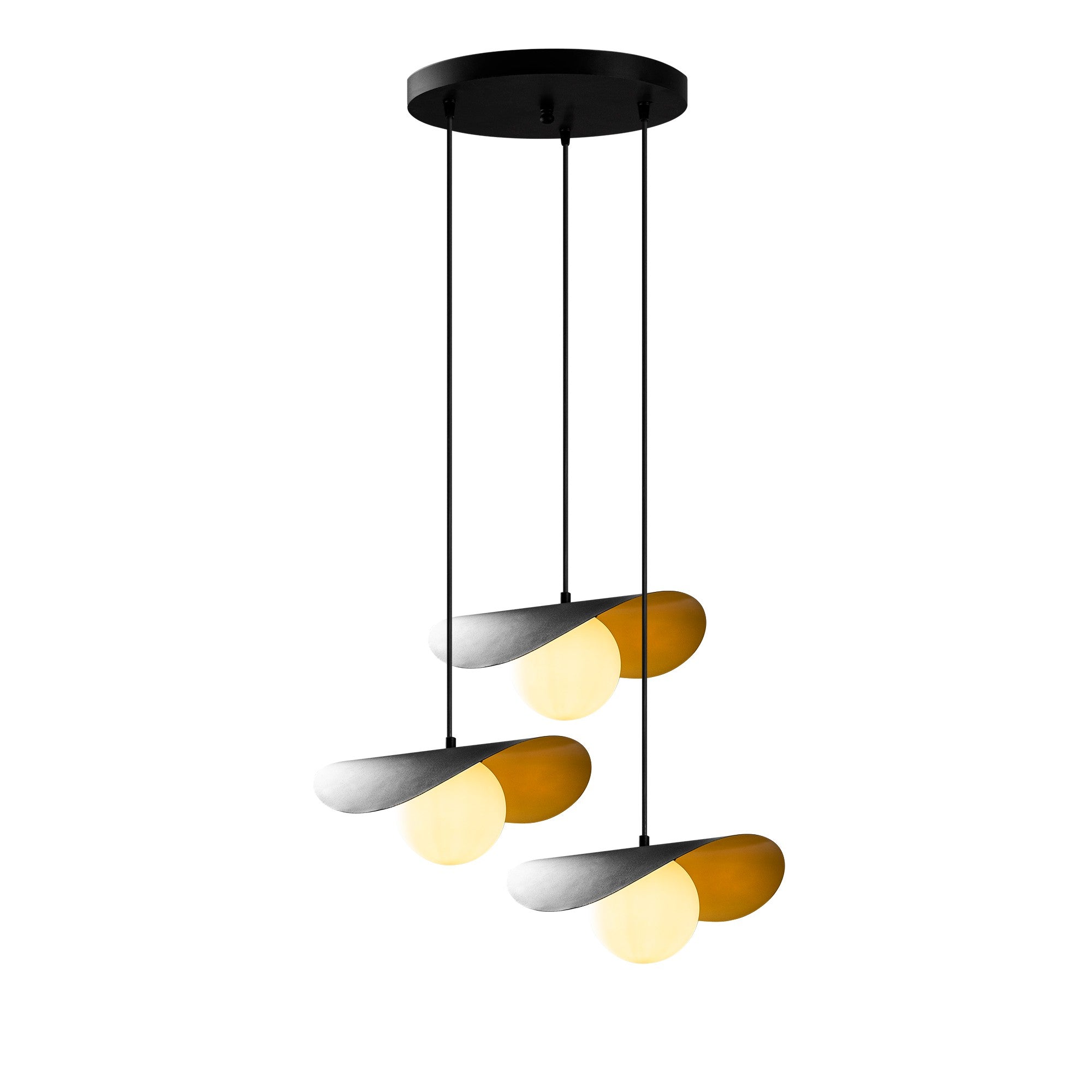 Vatoz - 6141 in Schwarz präsentiert im Onlineshop von KAQTU Design AG. Pendelleuchte ist von Opviq