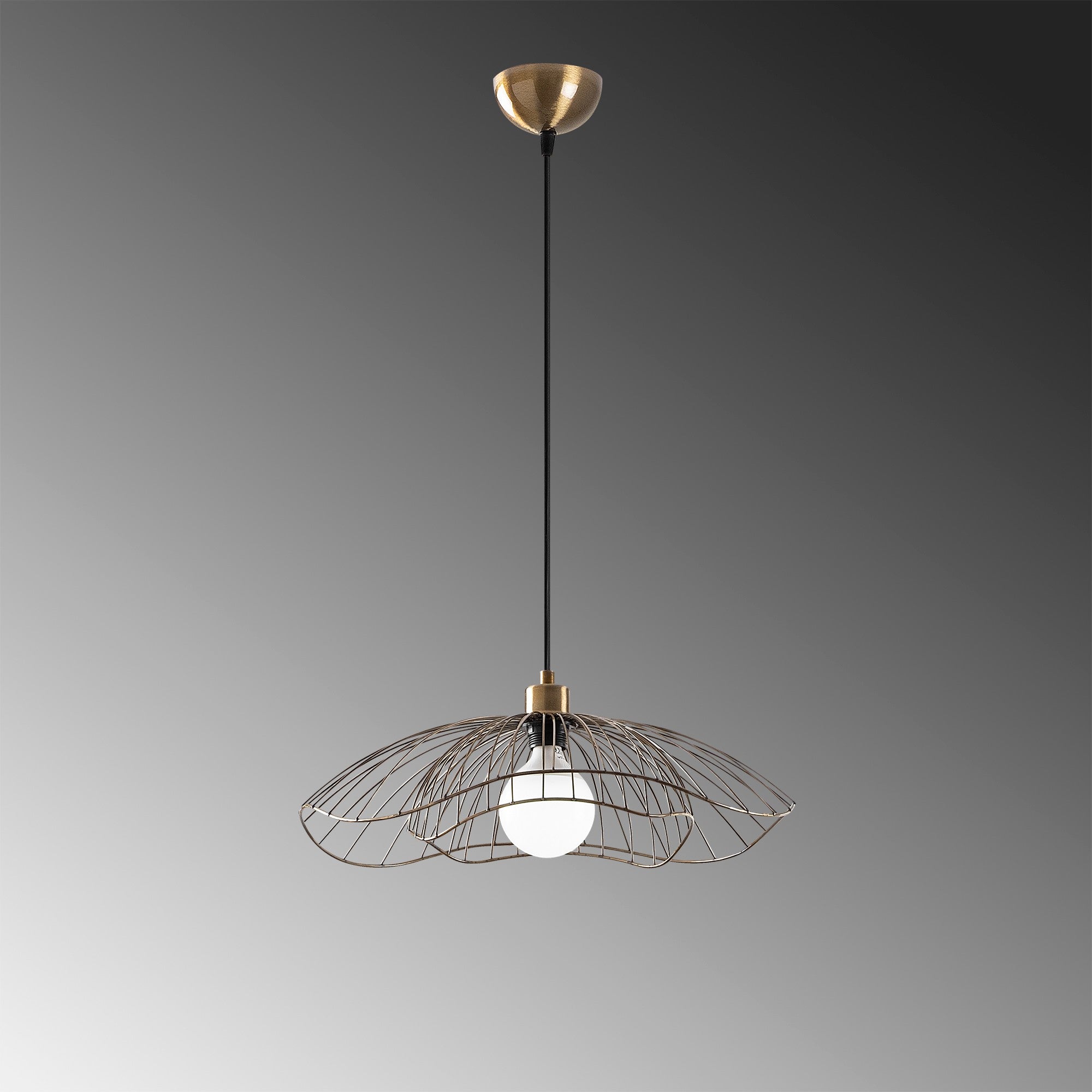 Farac - 6381 in Vintage präsentiert im Onlineshop von KAQTU Design AG. Pendelleuchte ist von Opviq