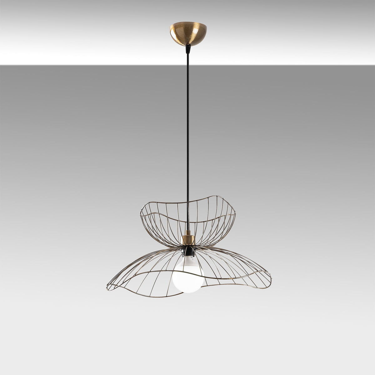 Farac Pendellampe - Vintage in Vintage präsentiert im Onlineshop von KAQTU Design AG. Pendelleuchte ist von Opviq