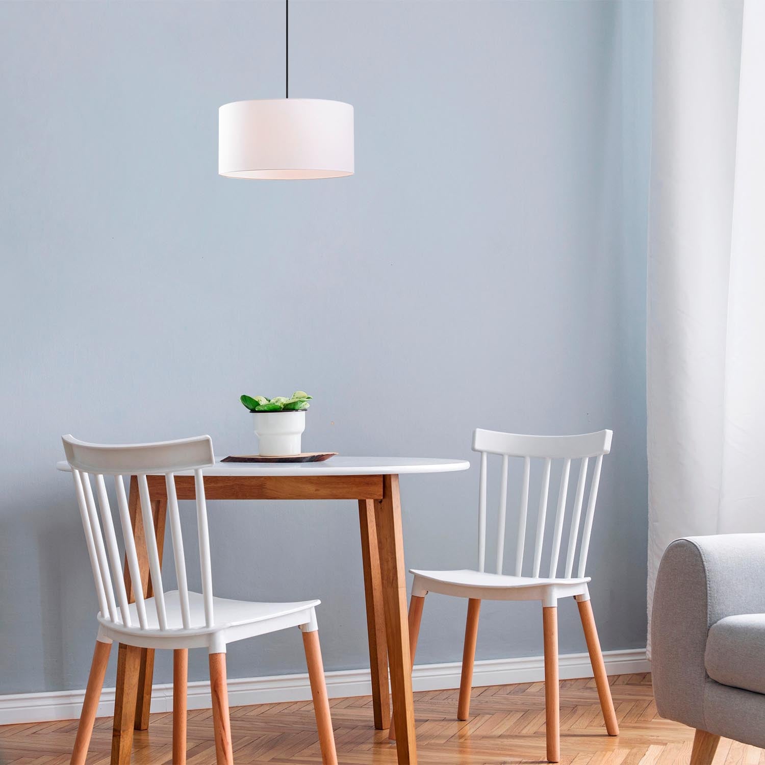 Abajur - 6441 in Weiss präsentiert im Onlineshop von KAQTU Design AG. Pendelleuchte ist von Opviq