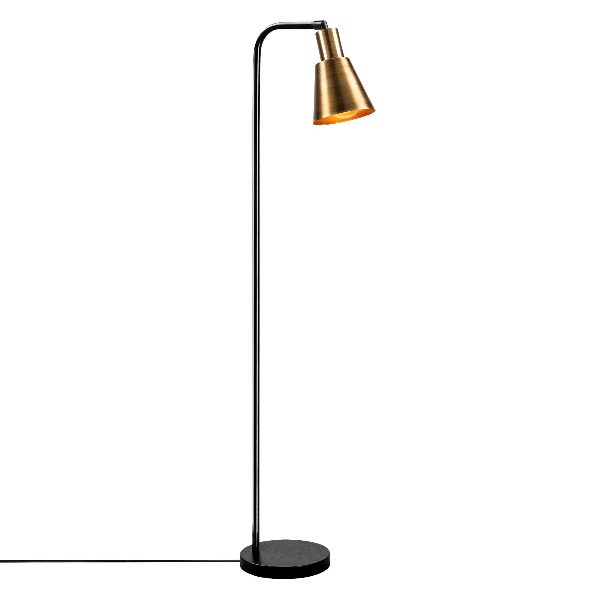 Emek - 4086 in Schwarz Vintage präsentiert im Onlineshop von KAQTU Design AG. Stehleuchte ist von Opviq