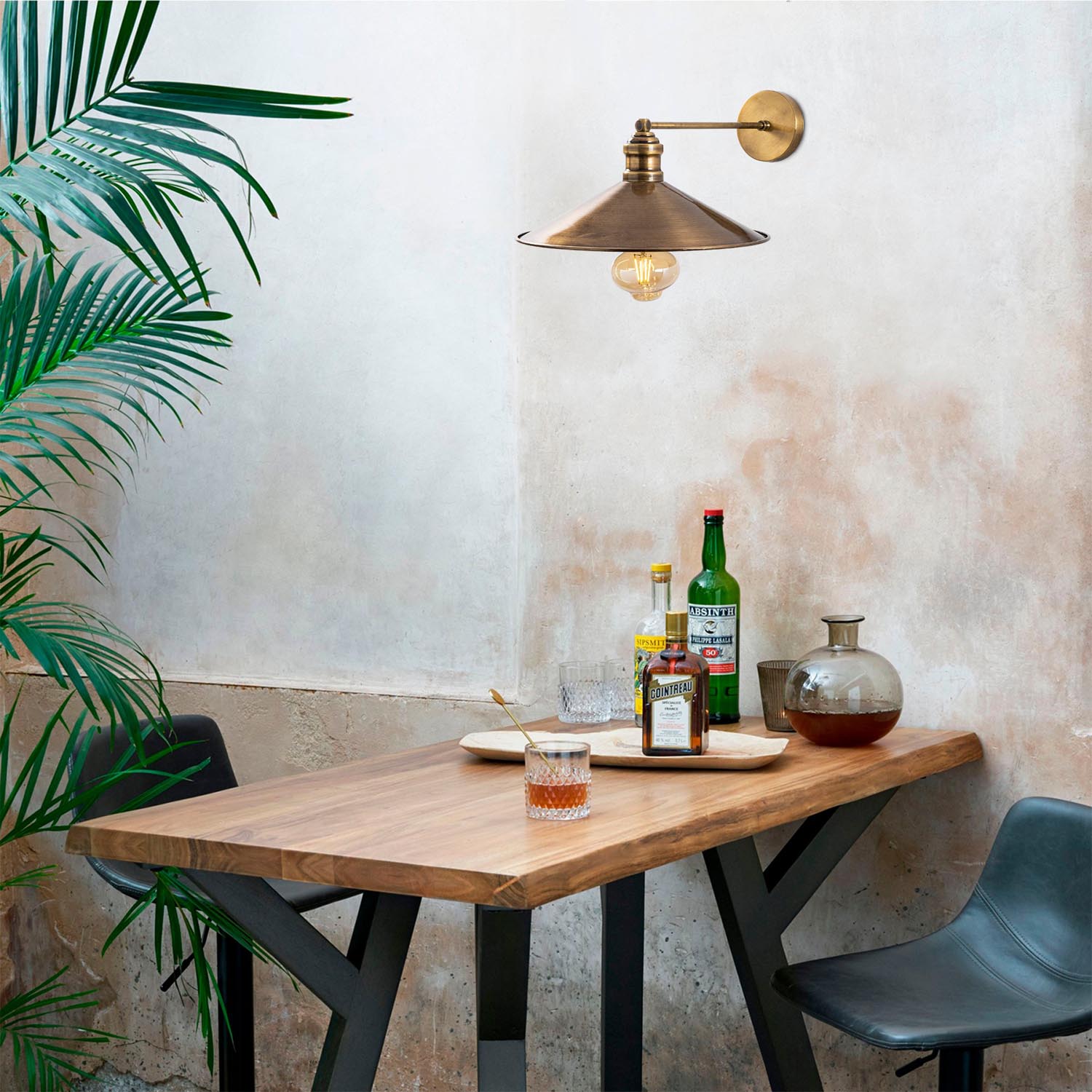 Dodo - 3101 in Vintage präsentiert im Onlineshop von KAQTU Design AG. Wandleuchte ist von Opviq