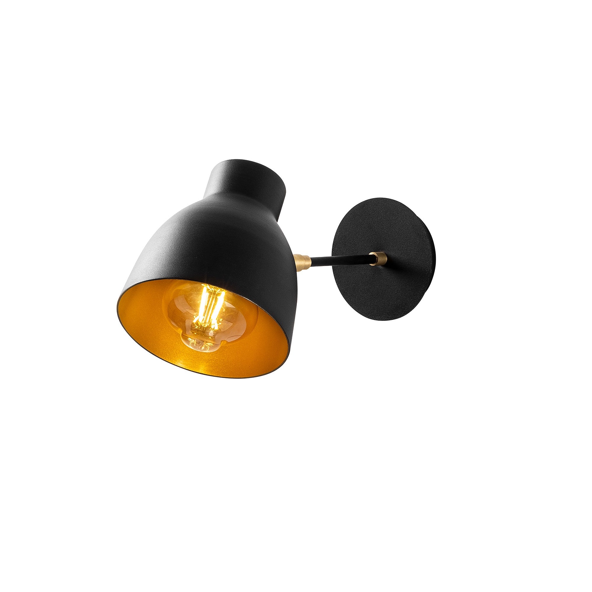 Dodo - 3091 in Schwarz präsentiert im Onlineshop von KAQTU Design AG. Wandleuchte ist von Opviq