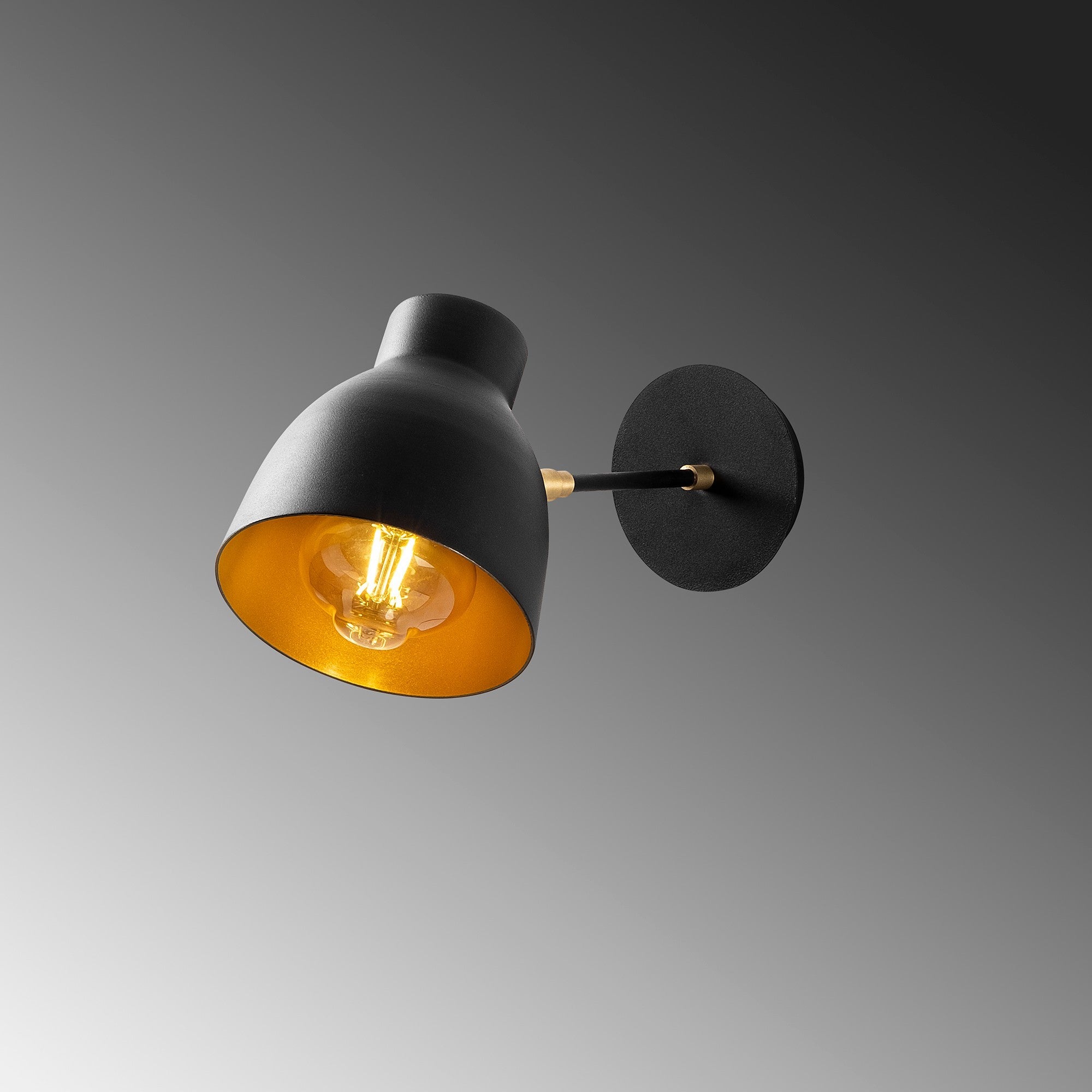 Dodo - 3091 in Schwarz präsentiert im Onlineshop von KAQTU Design AG. Wandleuchte ist von Opviq