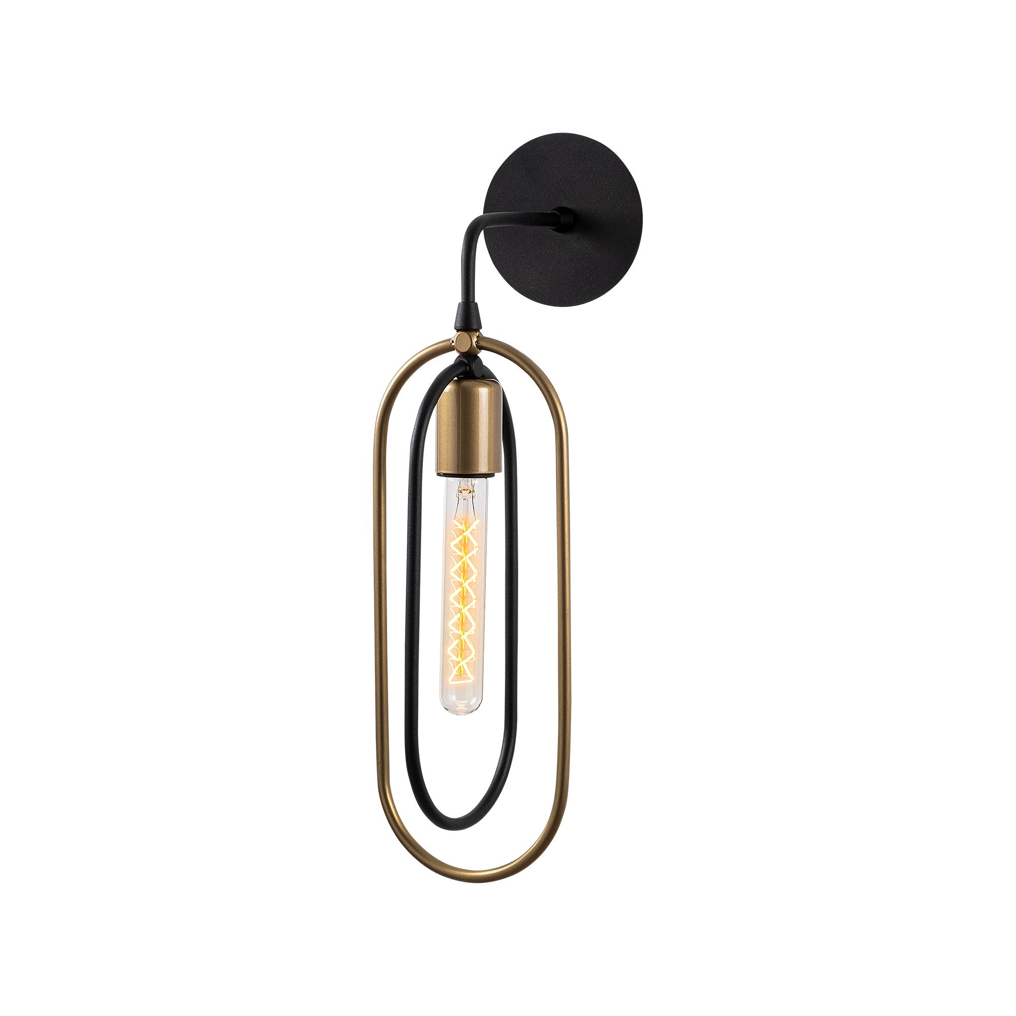 Cerco - 3151 in Schwarz Gold präsentiert im Onlineshop von KAQTU Design AG. Wandleuchte ist von Opviq
