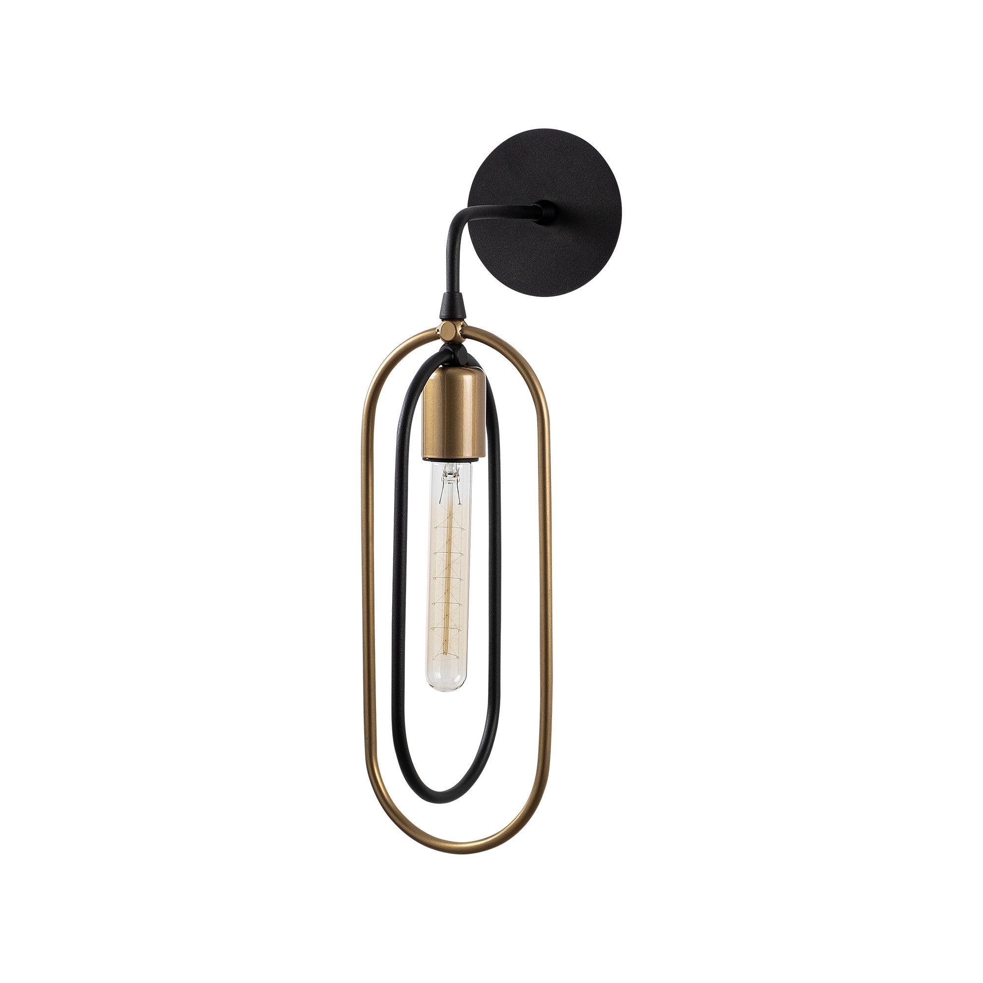 Cerco - 3151 in Schwarz Gold präsentiert im Onlineshop von KAQTU Design AG. Wandleuchte ist von Opviq