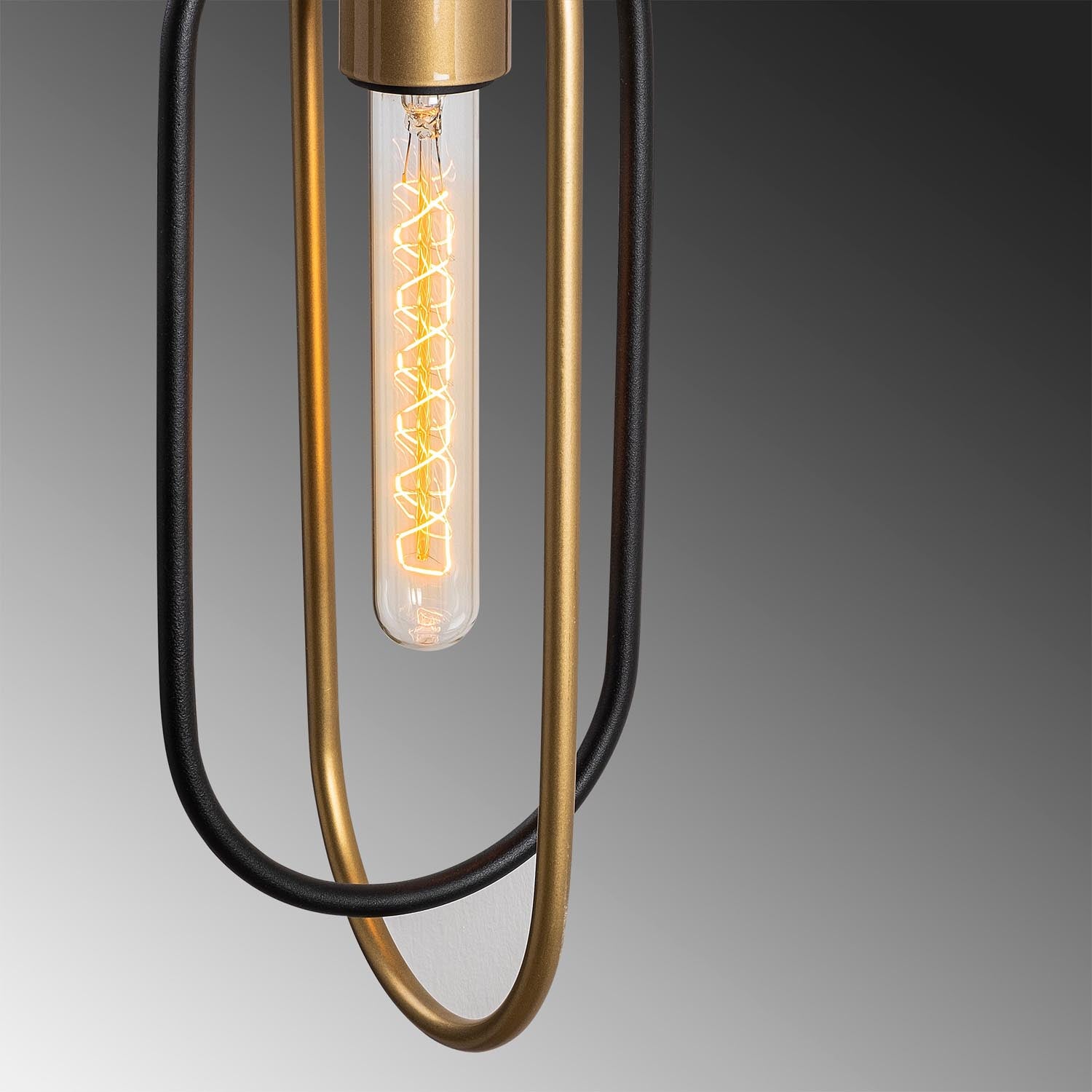 Cerco - 3151 in Schwarz Gold präsentiert im Onlineshop von KAQTU Design AG. Wandleuchte ist von Opviq