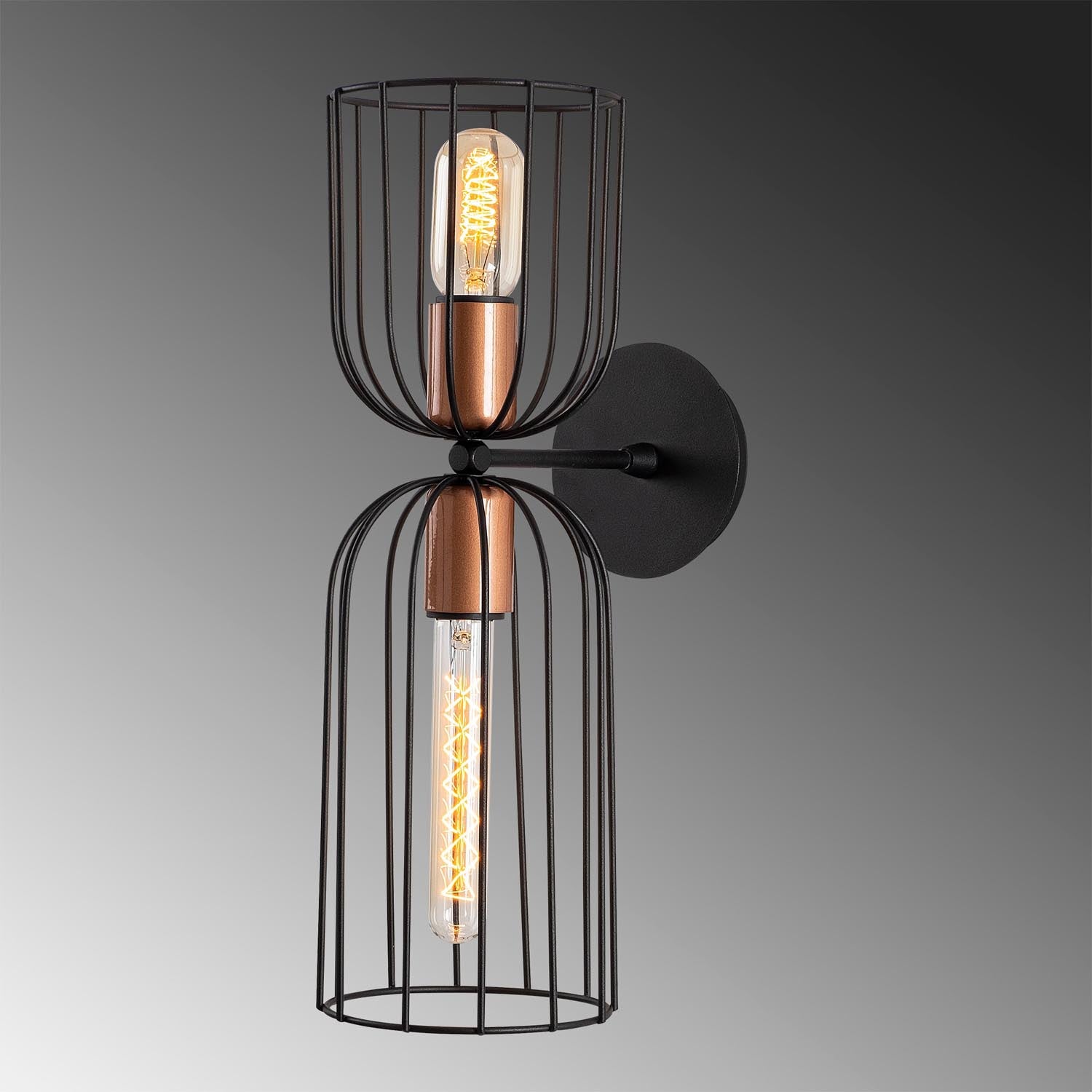 Nezgep - 3231 in Schwarz präsentiert im Onlineshop von KAQTU Design AG. Wandleuchte ist von Opviq