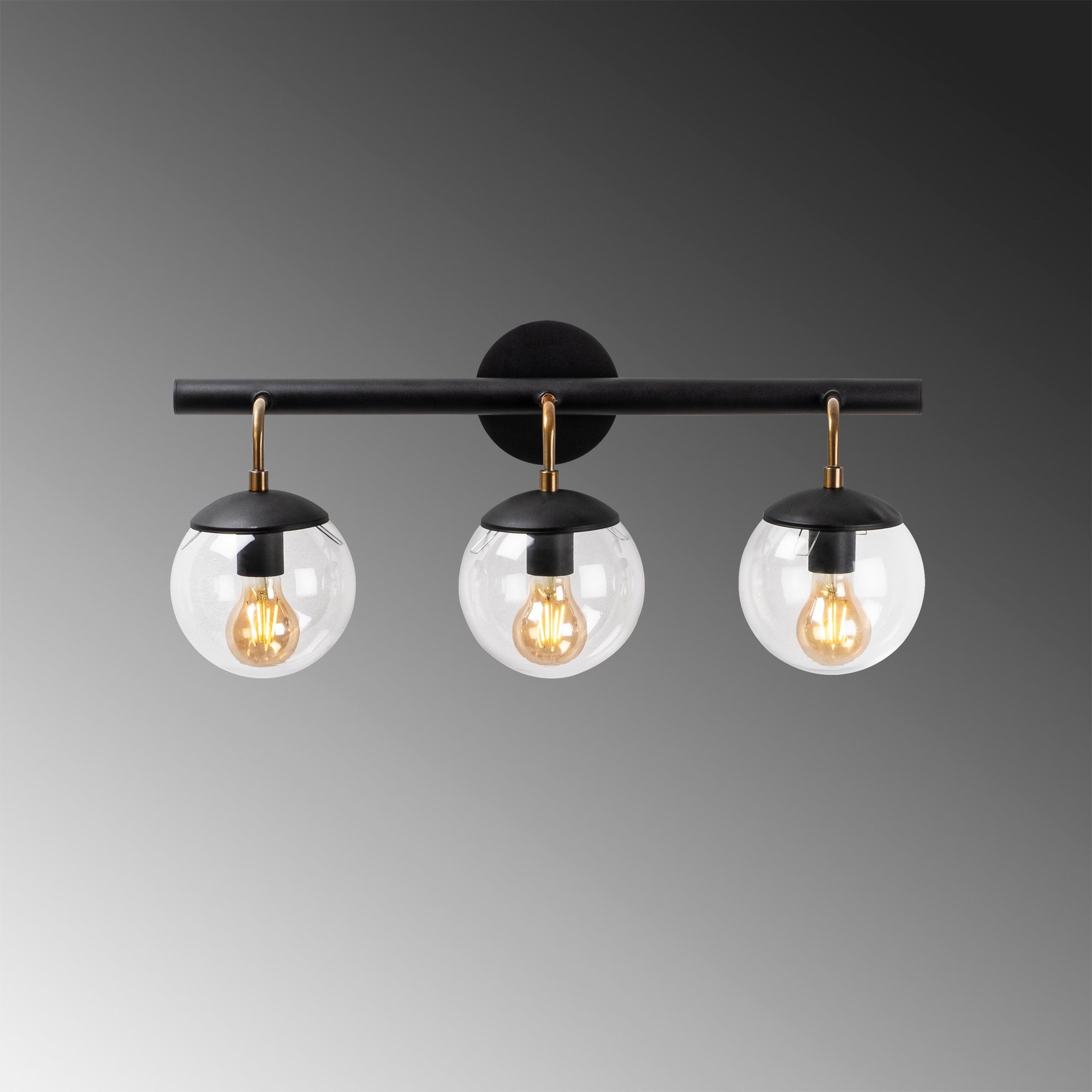 Gondol - 3032 in Schwarz präsentiert im Onlineshop von KAQTU Design AG. Wandleuchte ist von Opviq
