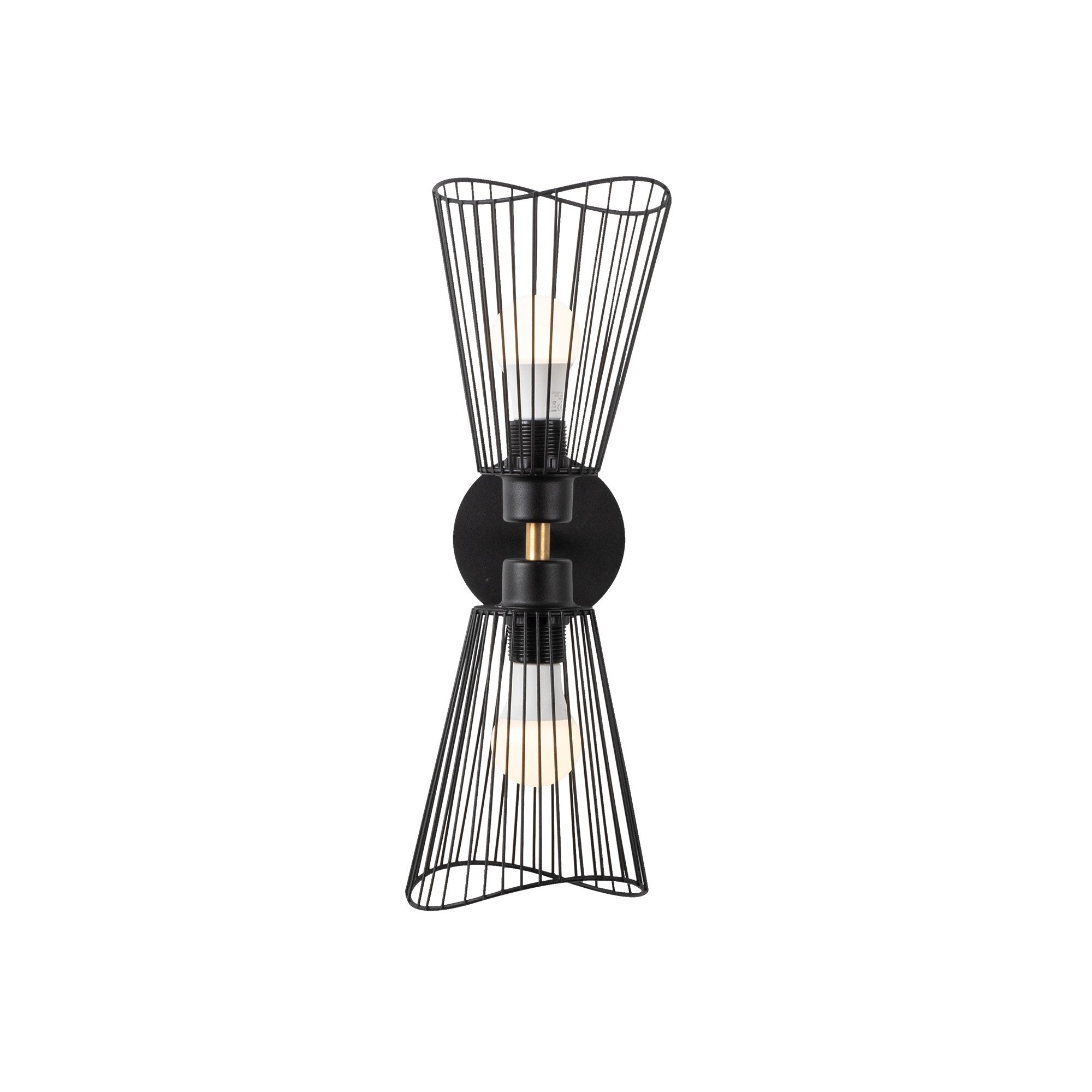 Zeyno - 3295 in Schwarz präsentiert im Onlineshop von KAQTU Design AG. Wandleuchte ist von Opviq