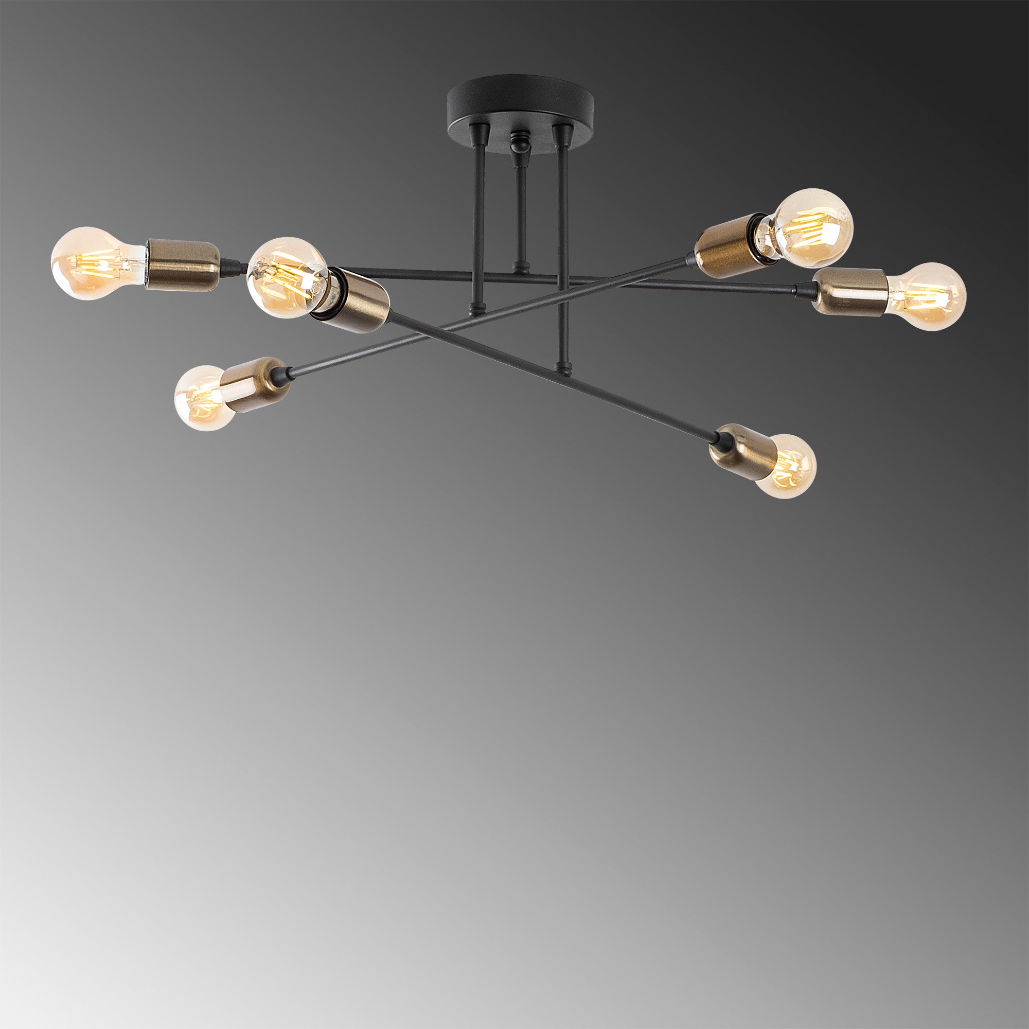 Fleur - 1501 in Schwarz präsentiert im Onlineshop von KAQTU Design AG. Pendelleuchte ist von Opviq