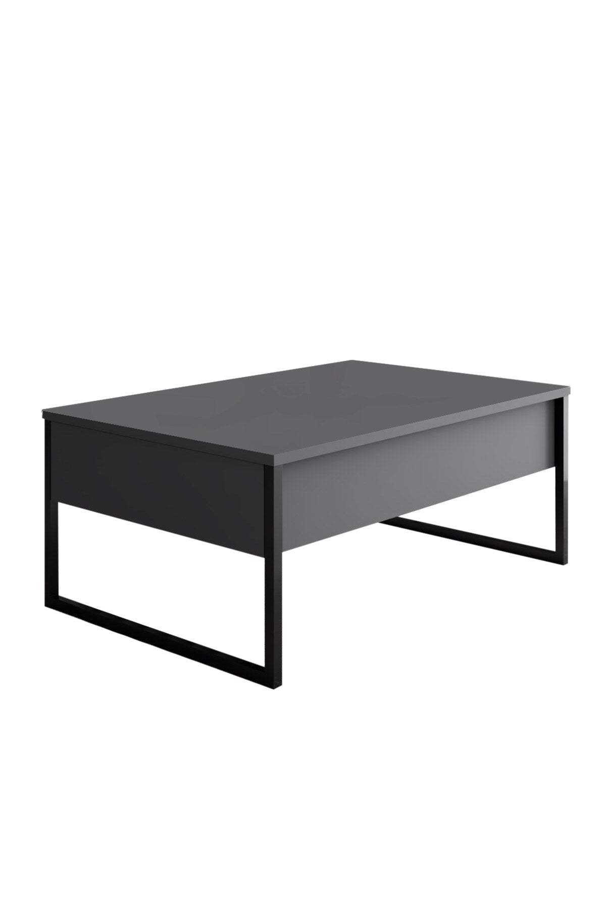 Luxe - Anthracite, Black in Walnuss Schwarz präsentiert im Onlineshop von KAQTU Design AG. Wohnzimmerset ist von Hanah Home