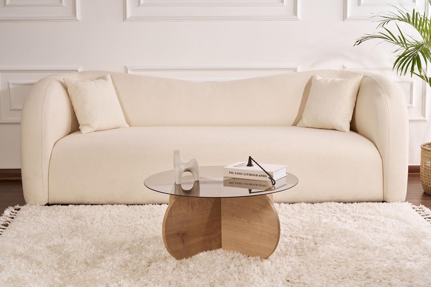 Aeris - Sapphire Oak, Fume in Saphir- Eiche Fume präsentiert im Onlineshop von KAQTU Design AG. Beistelltisch ist von Nordure