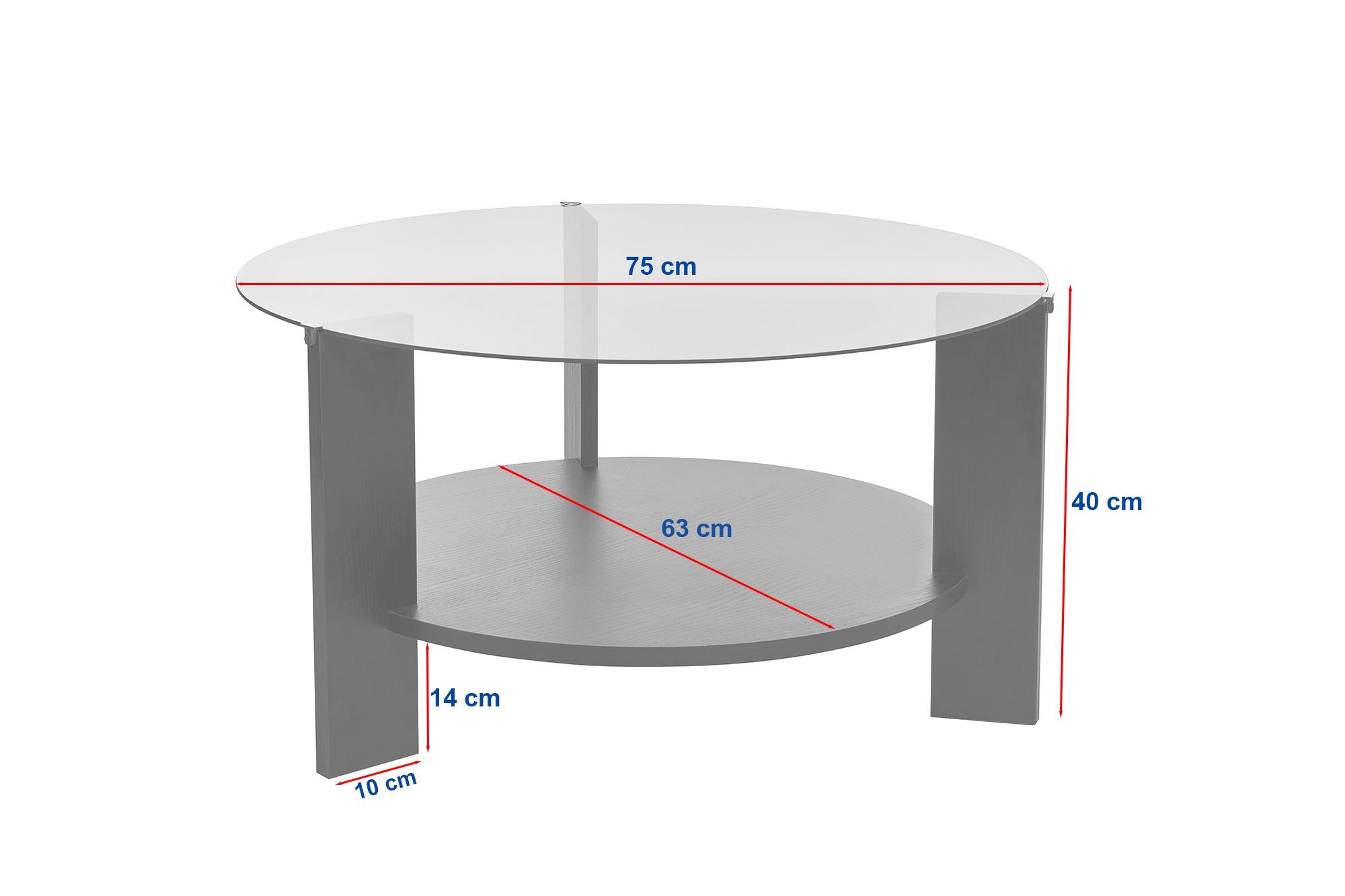 Clara - Travertine, Transparent in Travertin Transparent präsentiert im Onlineshop von KAQTU Design AG. Beistelltisch ist von Nordure